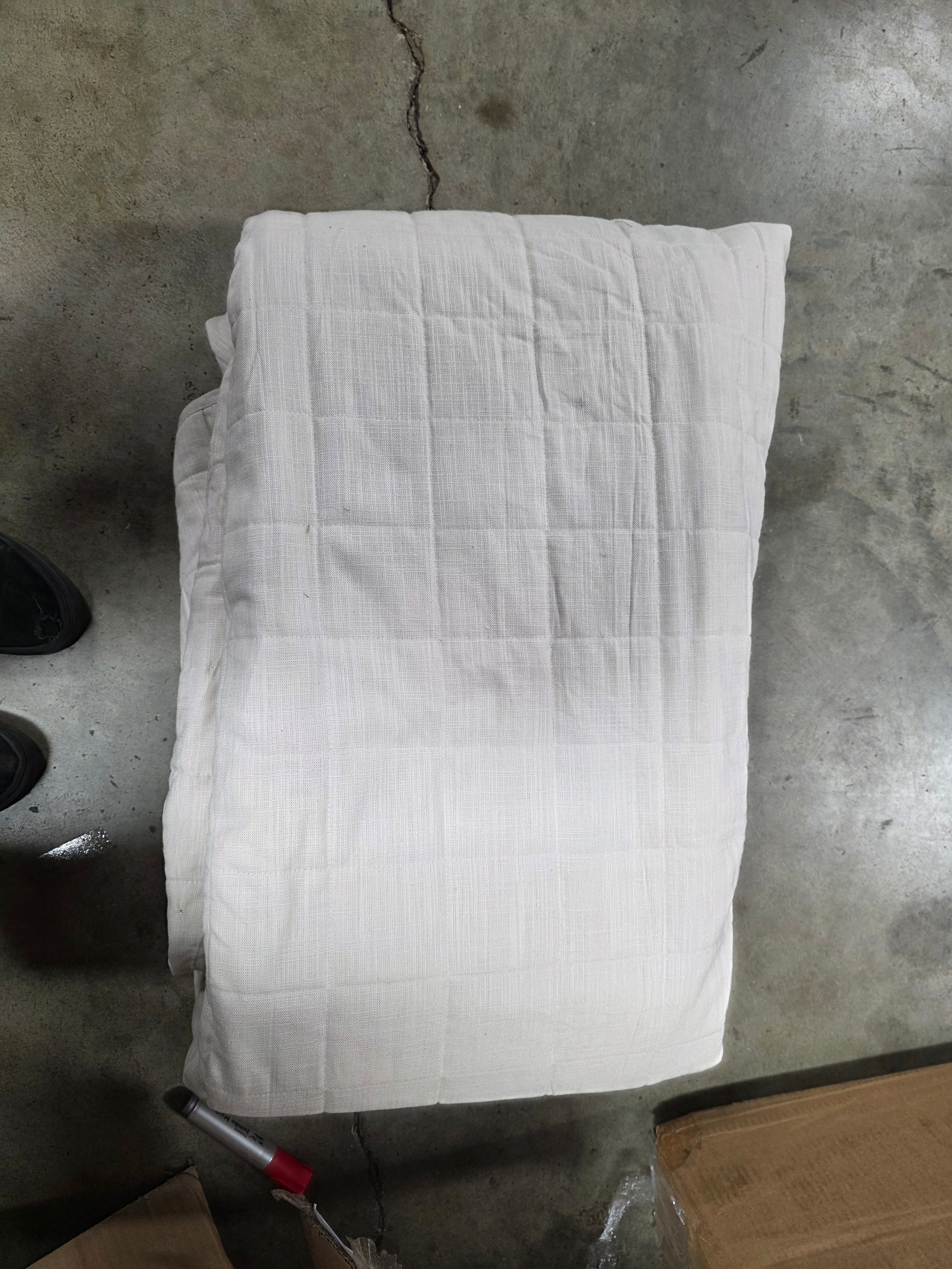 Heavyweight Linen Blend Quilt Full/Queen