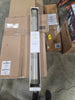 Dark Faux Wood Curtain Rod Nickel