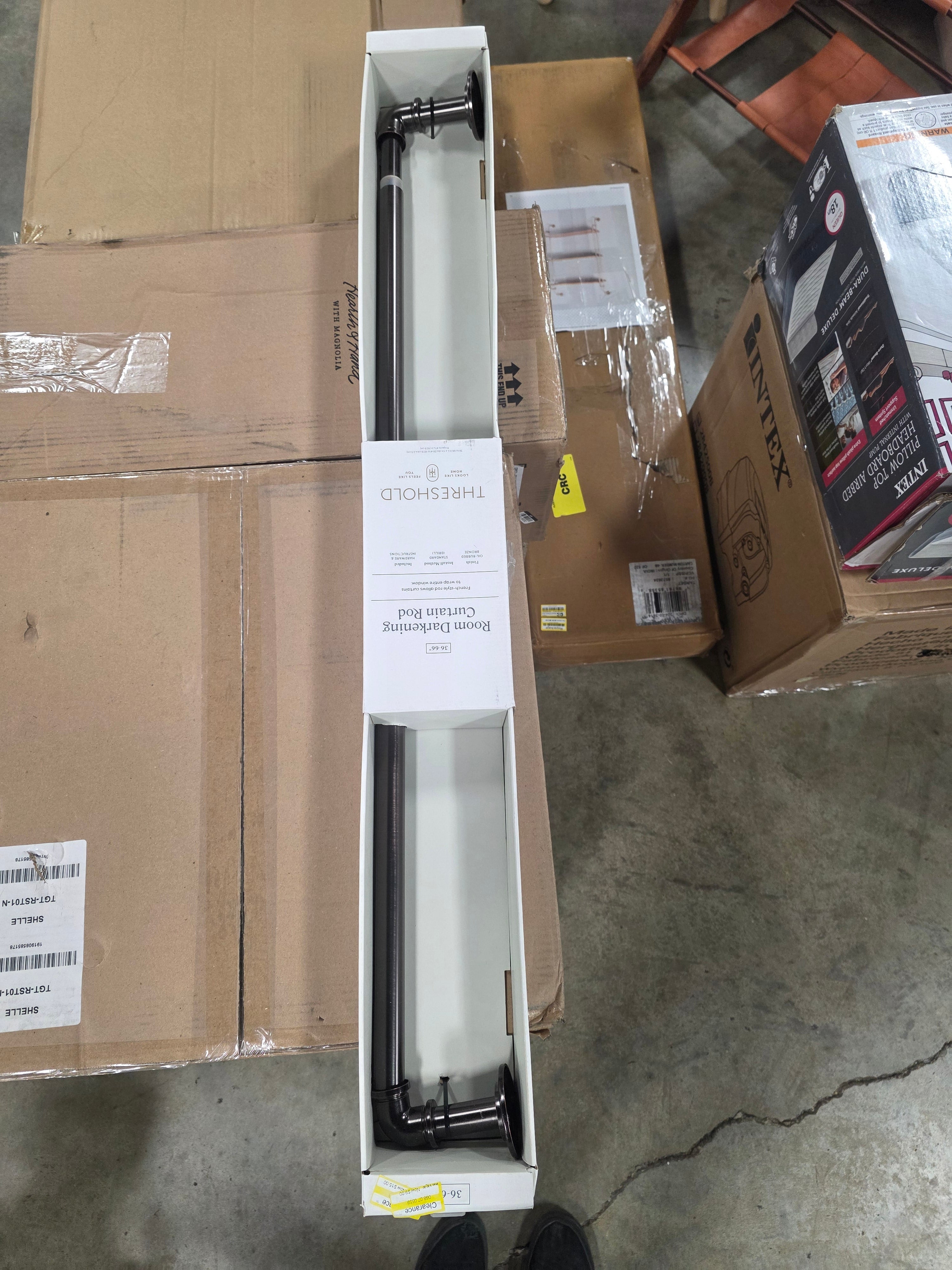 French Pipe Curtain Rod
