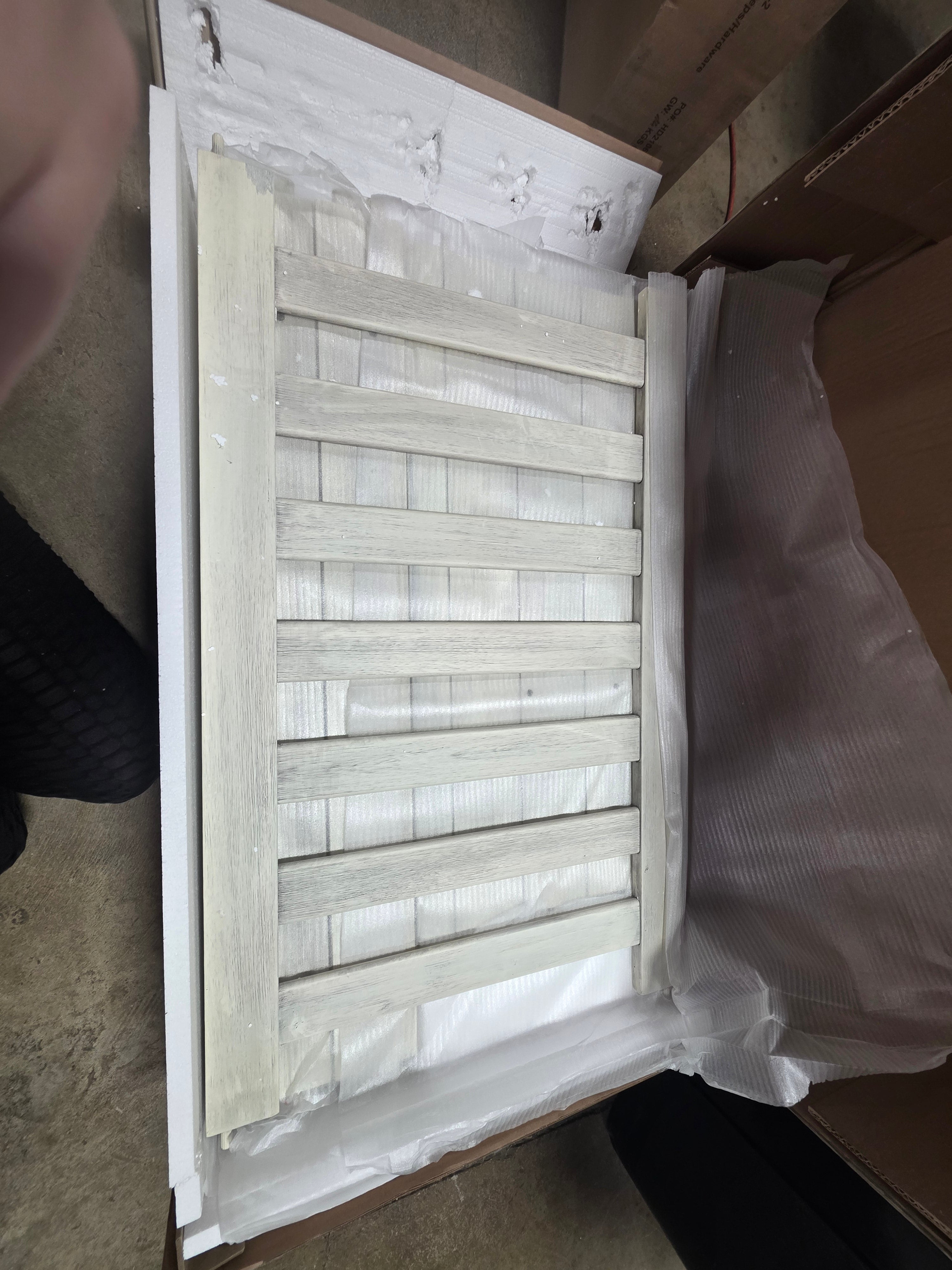 Twin over Twin Stairbed in Ash - 3 BOXES