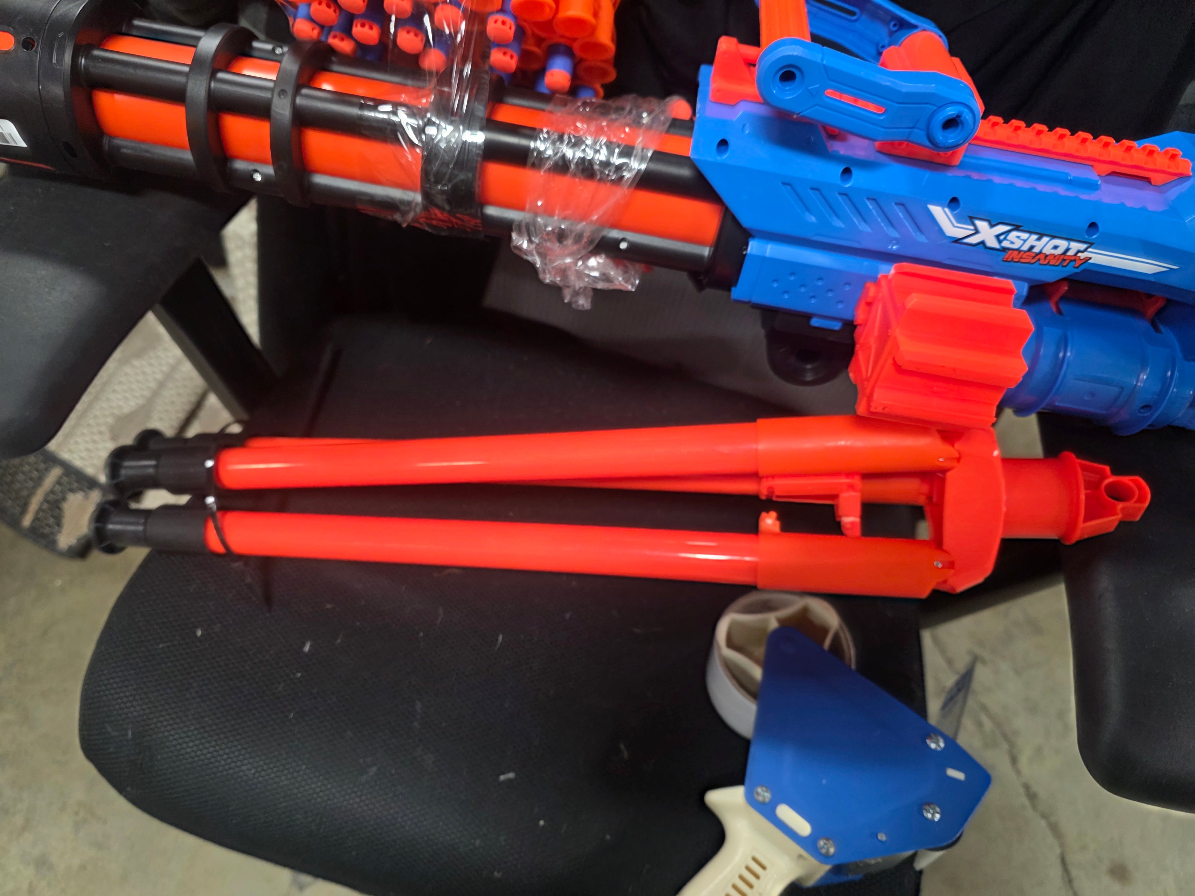 Insanity Motorized Rage Fire (72 Darts), Air Pocket Technology, Outdoor Blaster