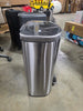 D Shape Step Trash Can - Stainless Steel, Kitchen Garbage Can, Smooth Finish, Indoor Use