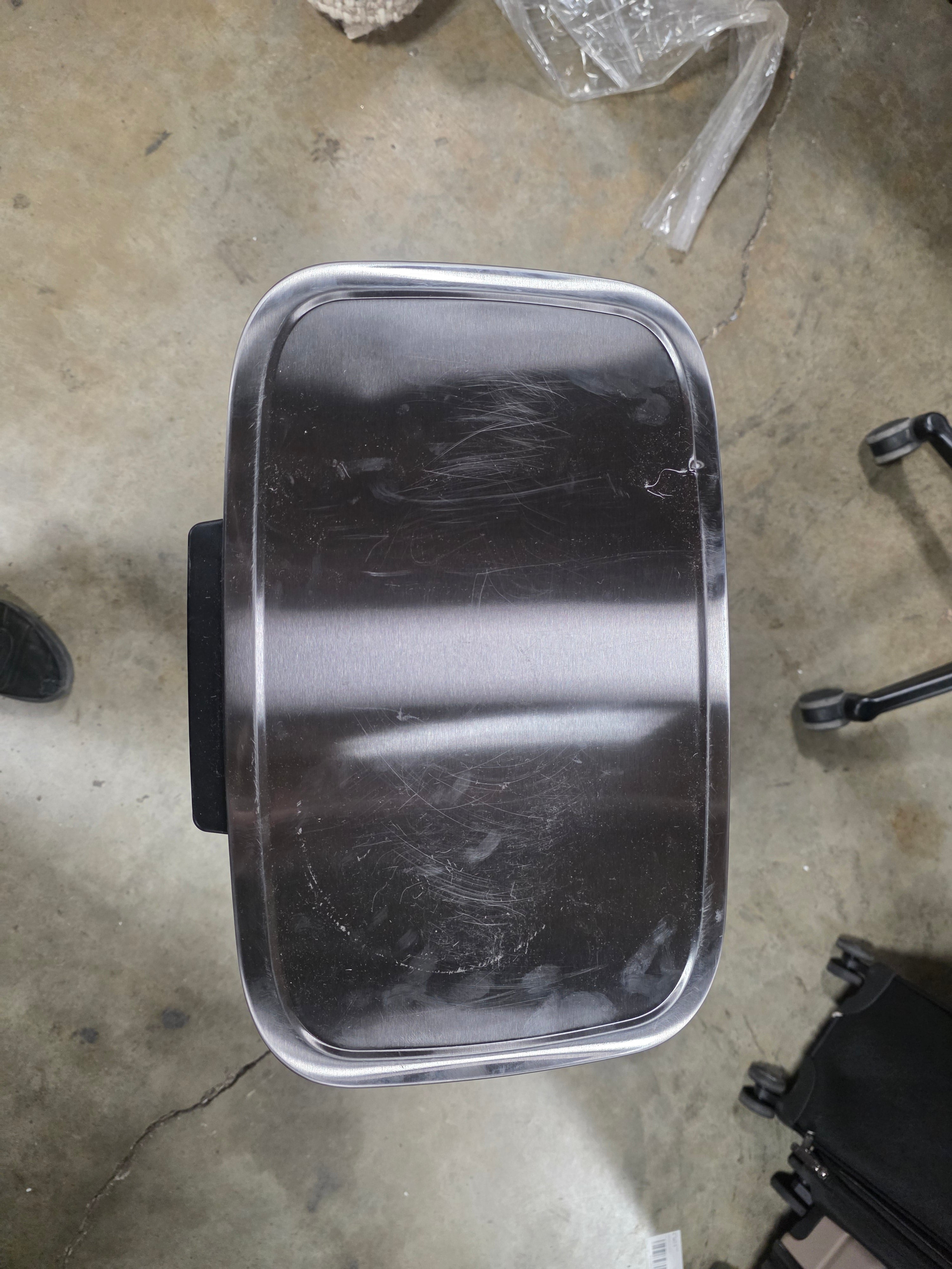 Rectangular Step Trash Can
