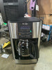 12-Cup Programable Coffee Maker Black/Stainless Steel: Drip, Automatic Shut-Off, Dishwasher-Safe Parts