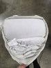 3pc Trellis Pattern Comforter Bedding Set Cream - King