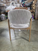 Ingleside Open Back Upholstered Wood Frame Dining Chair