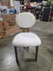 1-Piece Kacela Boucle Fabric and Wood Dining Chair