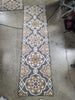 Washable Rowena Rug Charcoal Gray 2'x7' Runner
