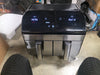 Dual Basket Digital Air Fryer with Smart Finish & Match Cook Black Stainless Steel: Dishwasher-Safe Parts