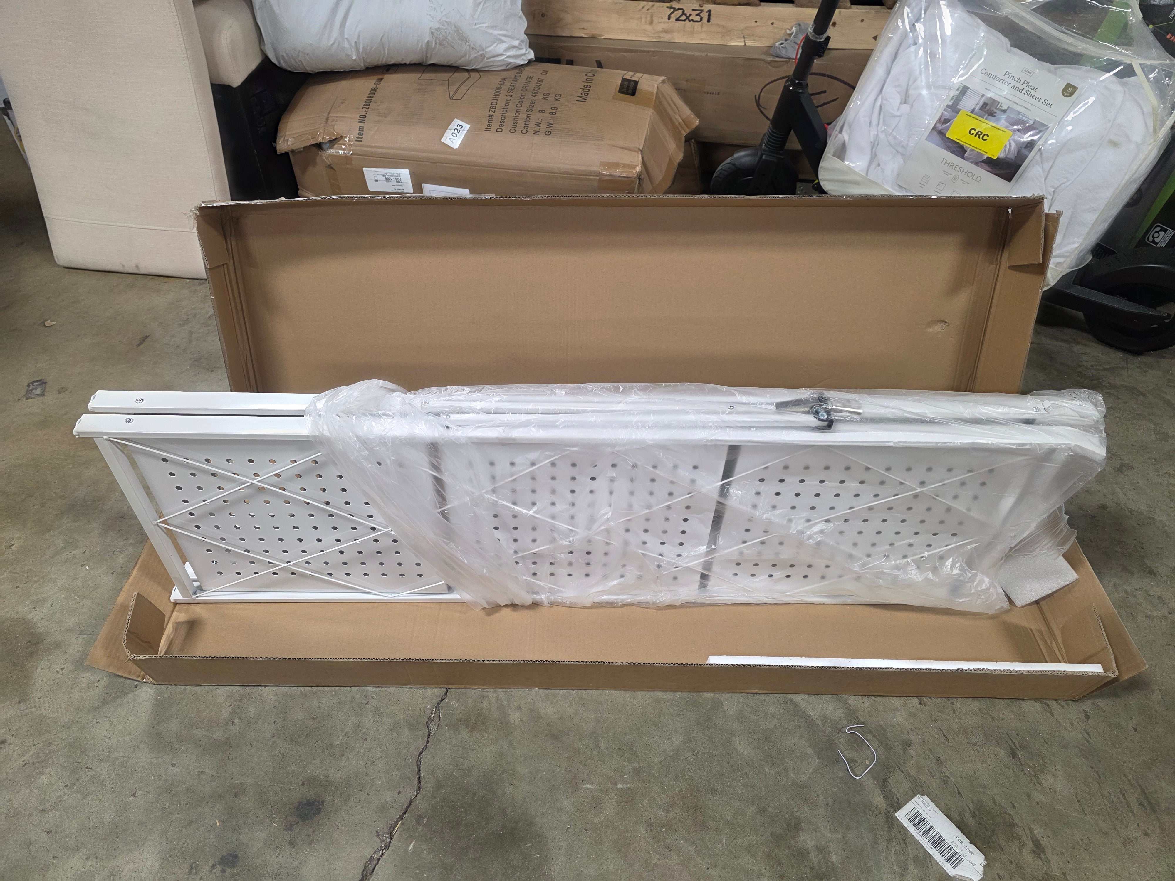 Storage Shelves Foldable metal shelves Garage Shelving Units 4-Tier
