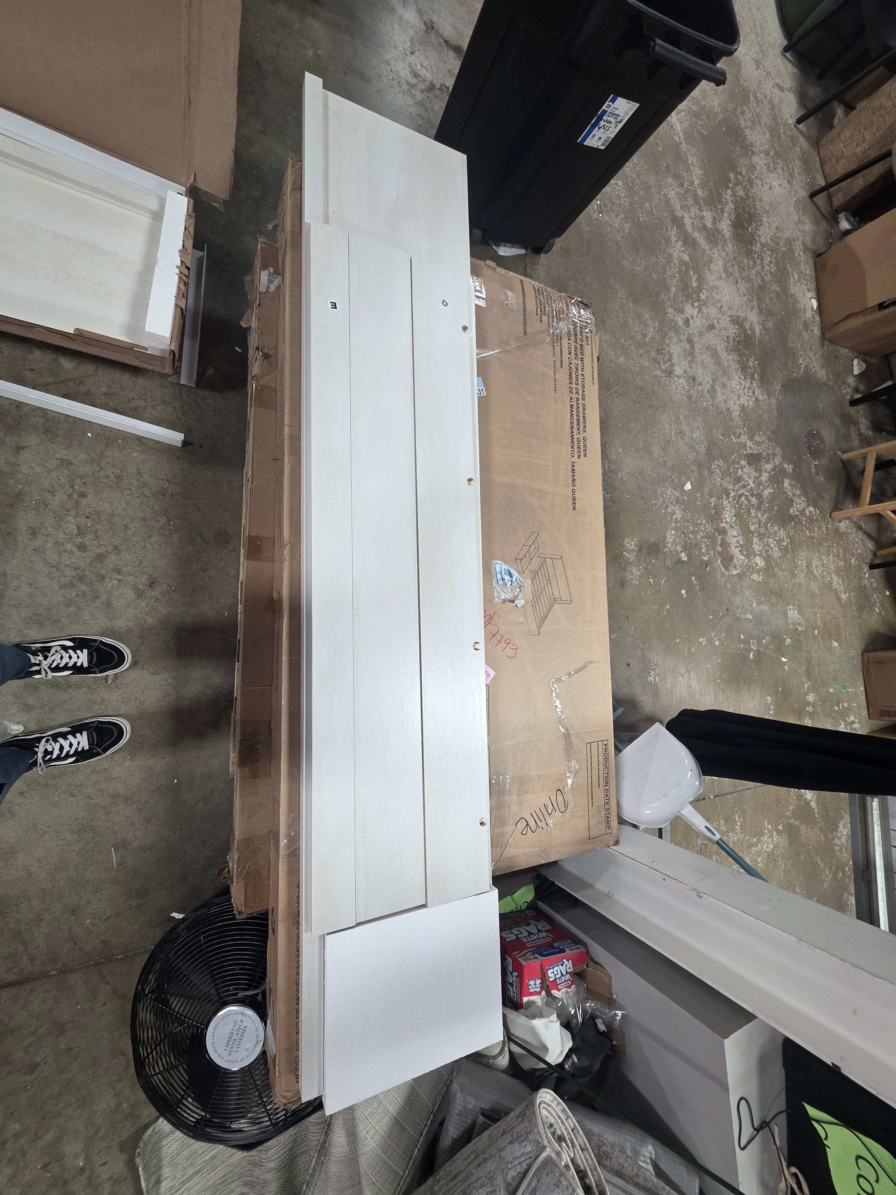 Signature Sleep Paramount Full Murphy Bed FRAME ONLY - Ivory