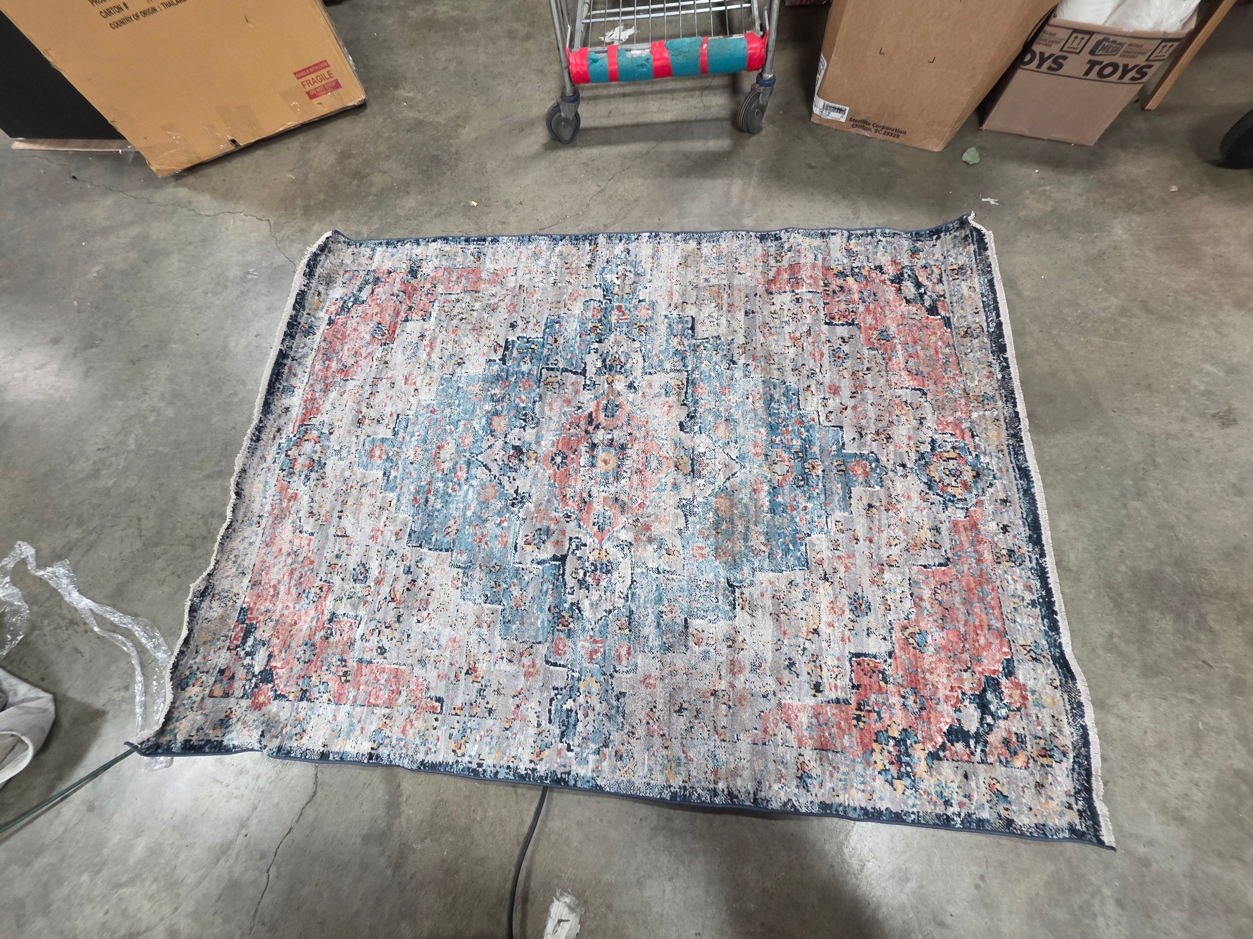 Sawyer Vintage Transitional Area Rug 5'3"x7'3"