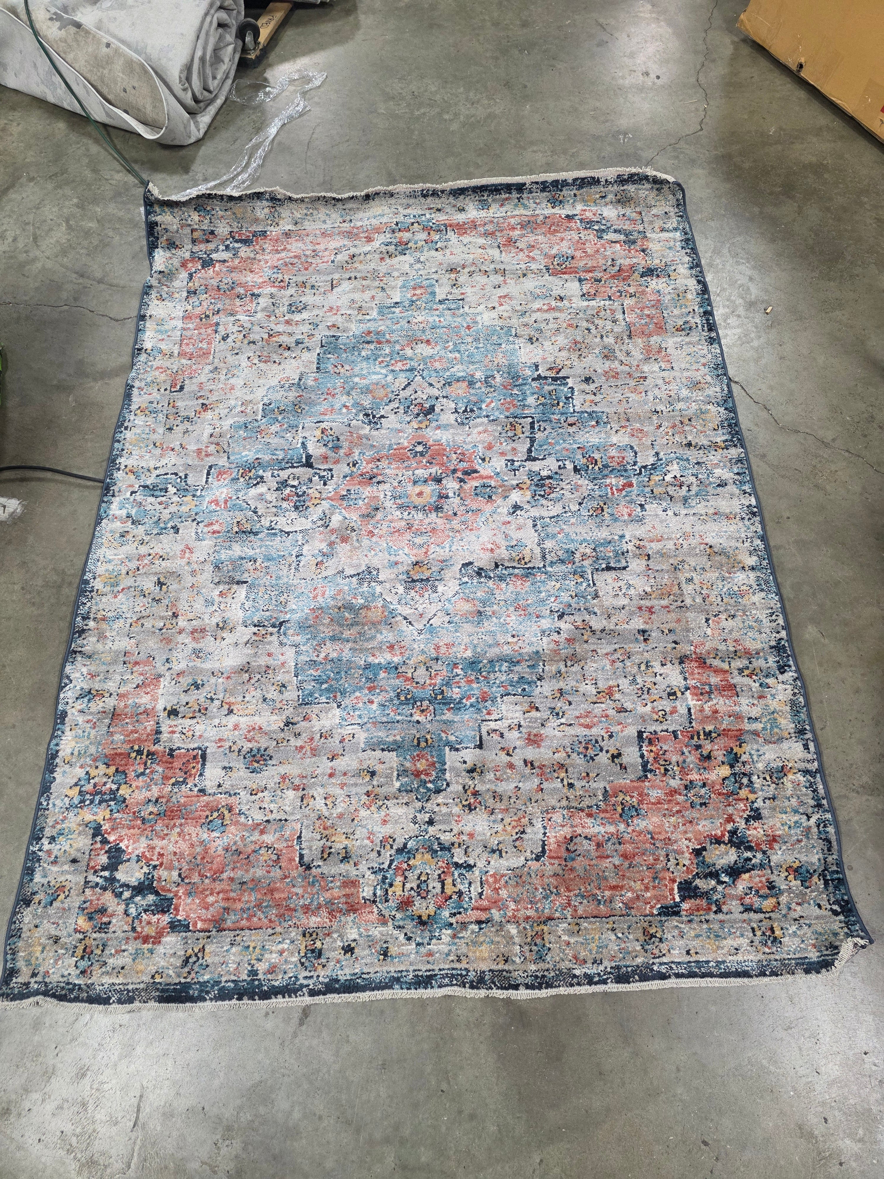 Sawyer Vintage Transitional Area Rug 5'3"x7'3"