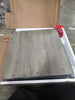 Bar Table Set with 2 Bar Stools PU Soft Seat with Backrest, Grey