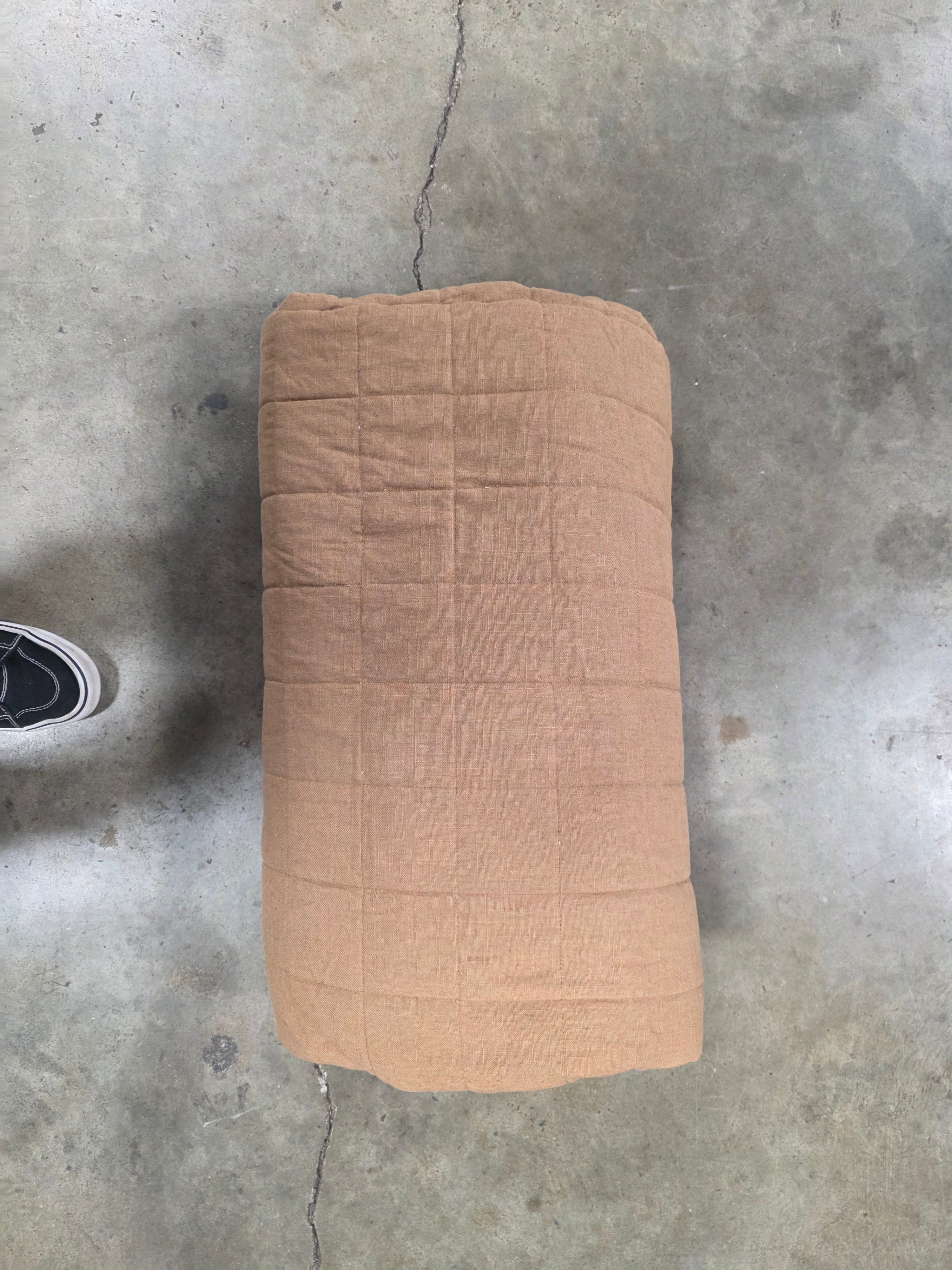 Heavyweight Linen Blend Quilt - Full/Queen
