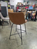 1 Piece Upholstered Counter Height Barstool