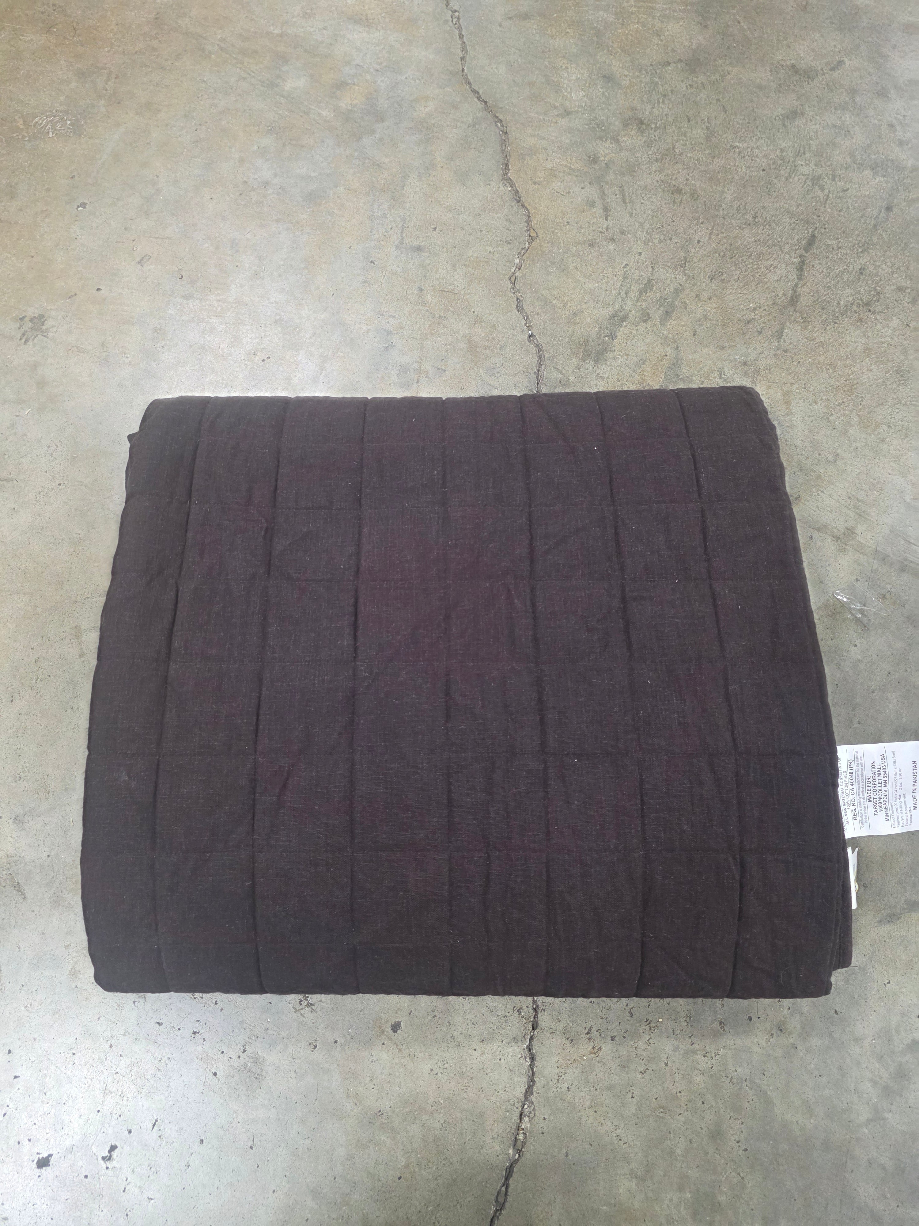 Heavyweight Linen Blend Quilt - Full/Queen