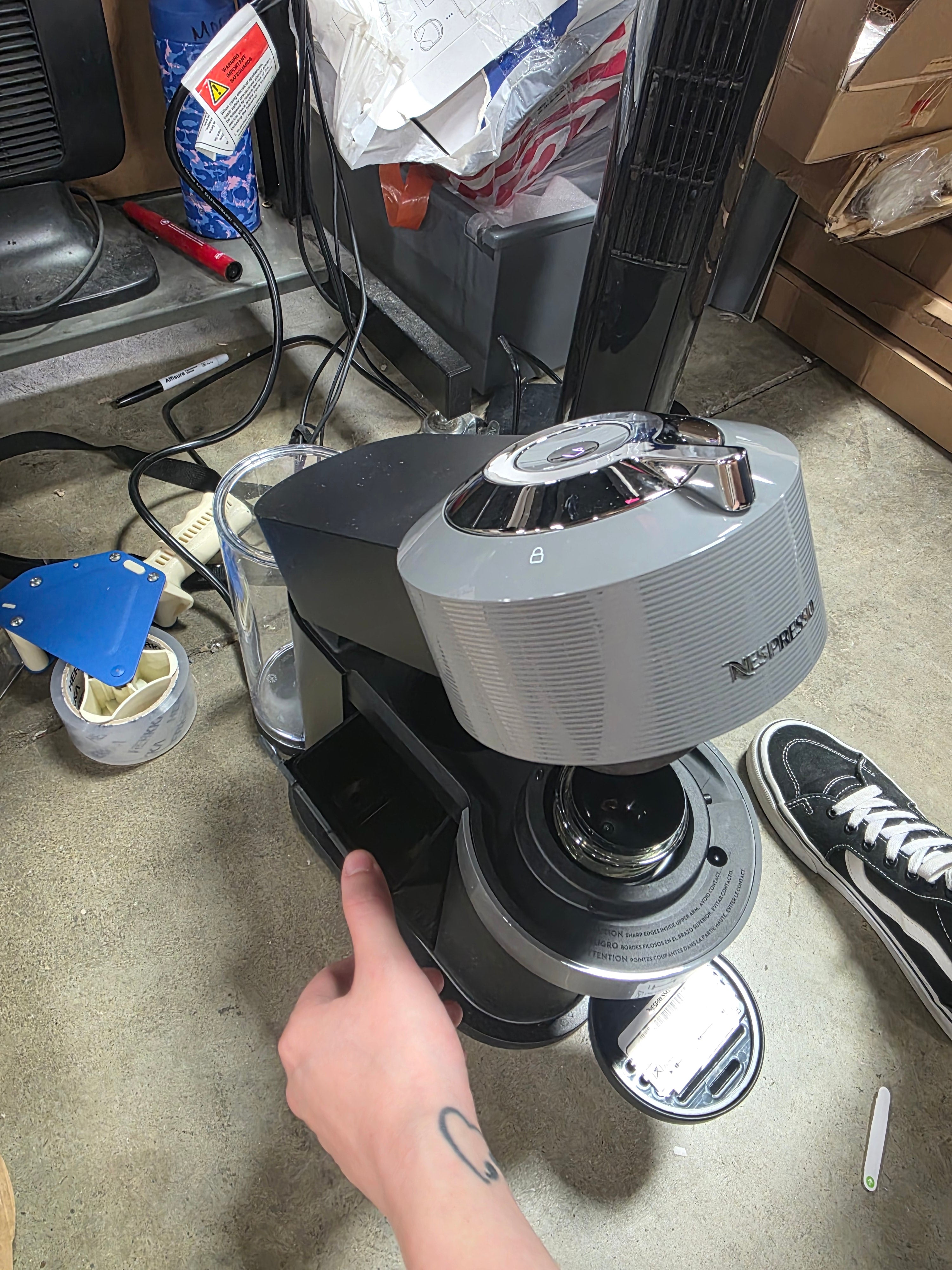 Vertuo Next Coffee Maker and Espresso Machine Compatible with Vertuo Line, 12 Capsules Included