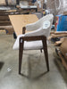 Ingleside Open Back Upholstered Wood Frame Dining Chair