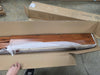 Wen Wood Platform Bed Frame, Solid Wood Foundation, Wood Slat Support, No Box Spring Needed, Easy Assembly, Cherry, Twin