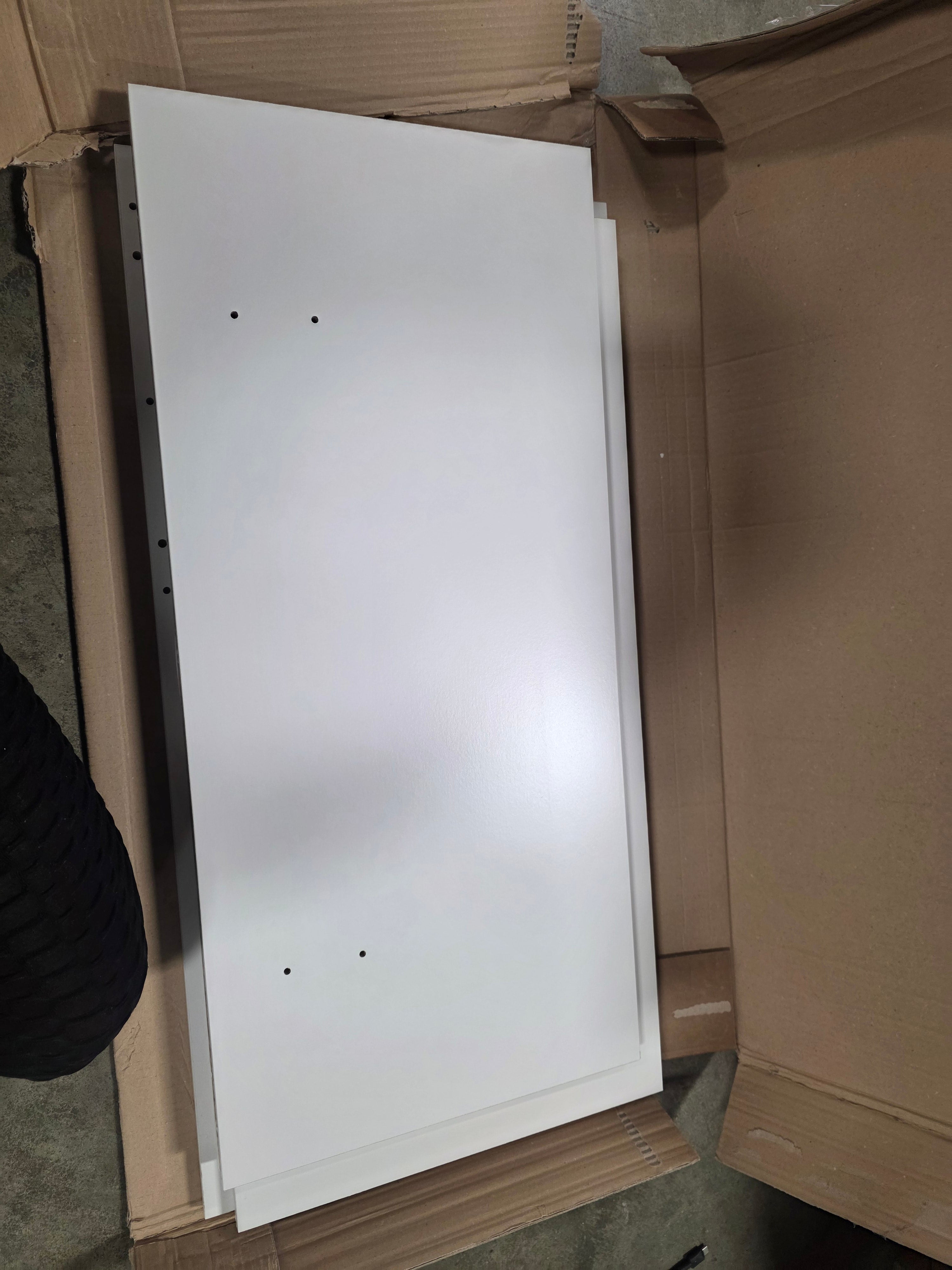 Compact Dorm Desk White