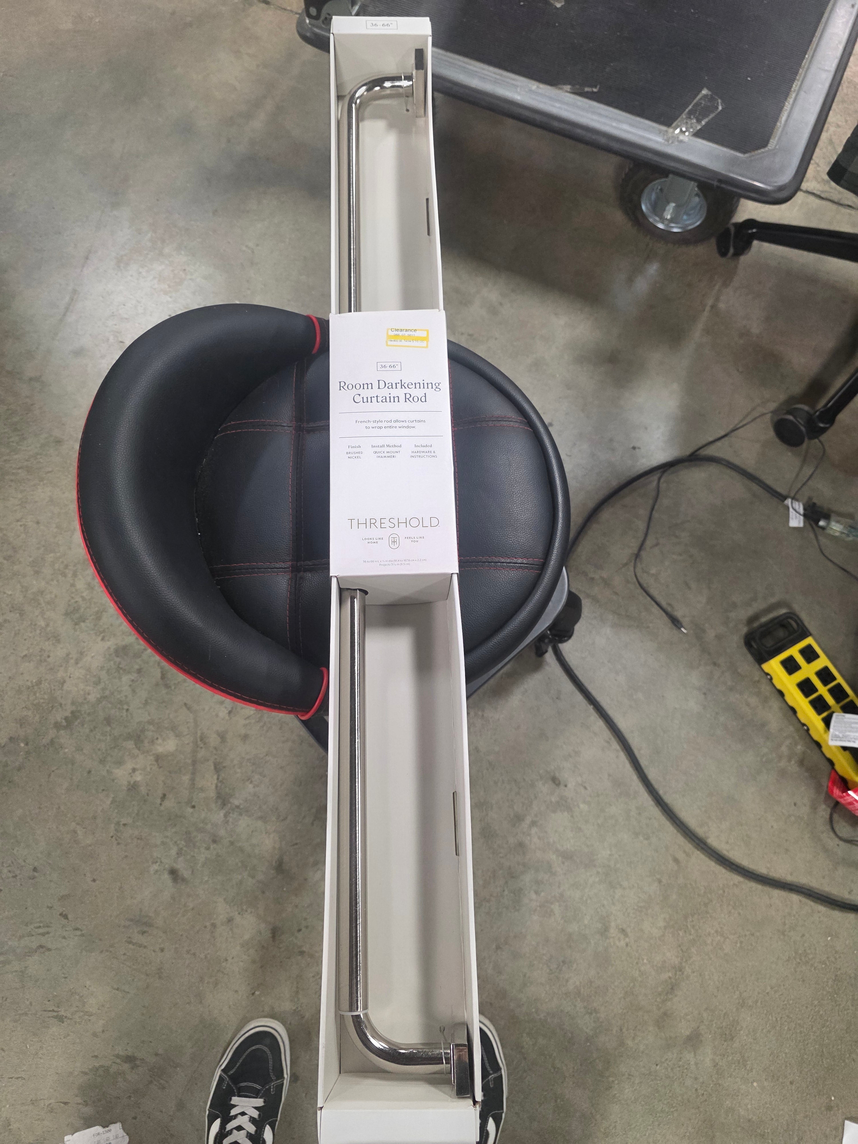 Blackout Rectangle Curtain Rod