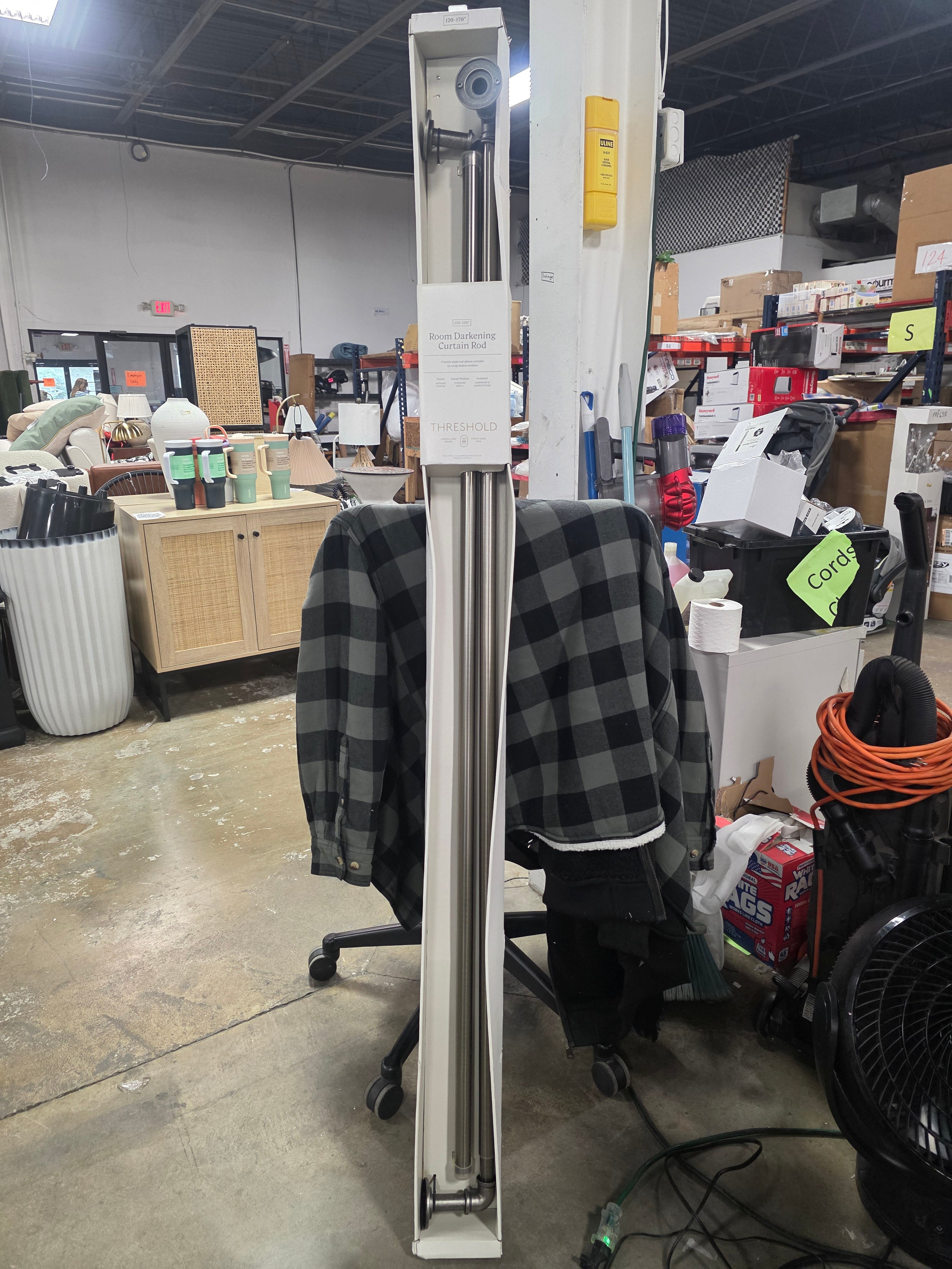 French Pipe Curtain Rod