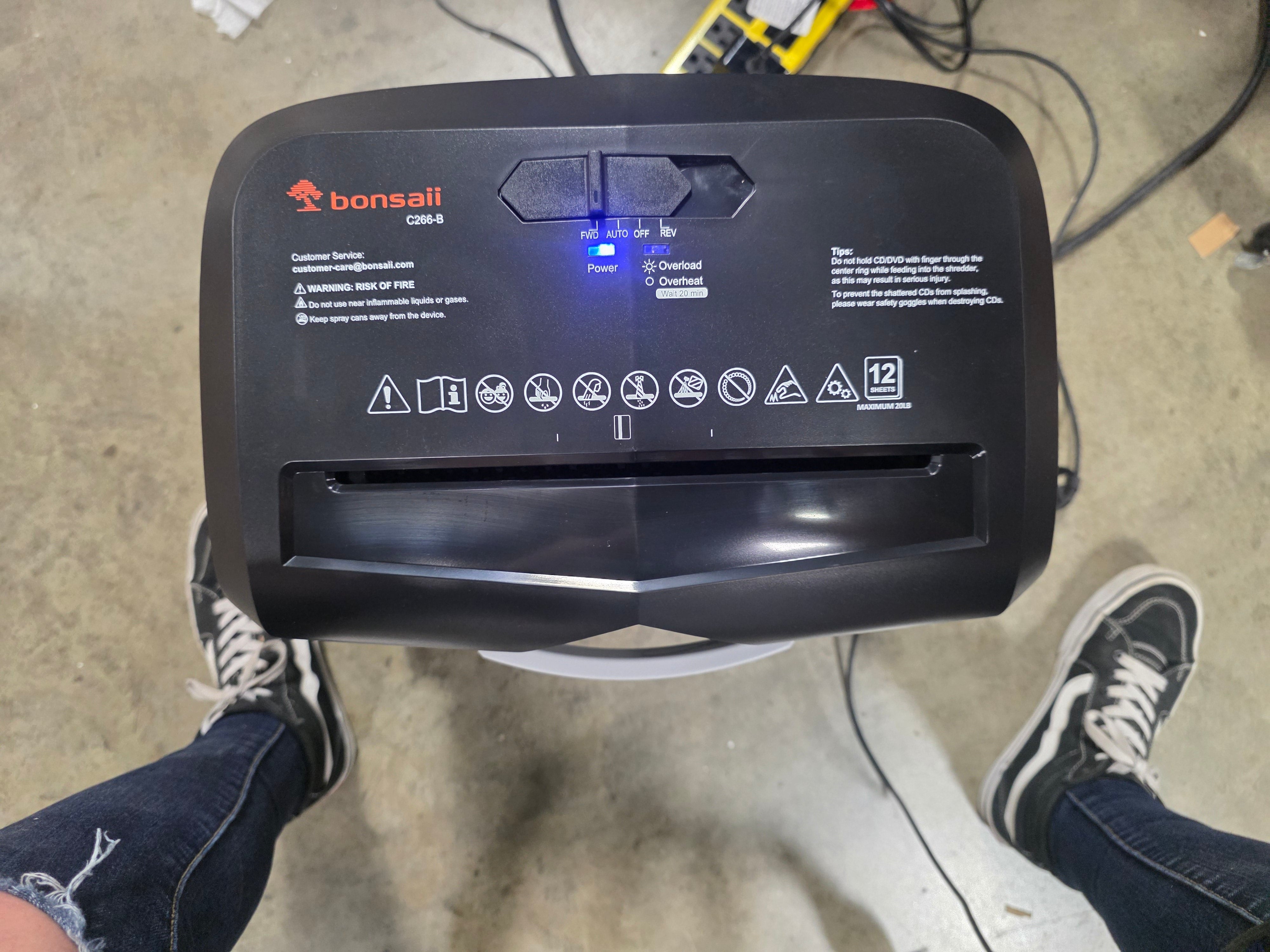 12-Sheet Micro Cut Shredder
