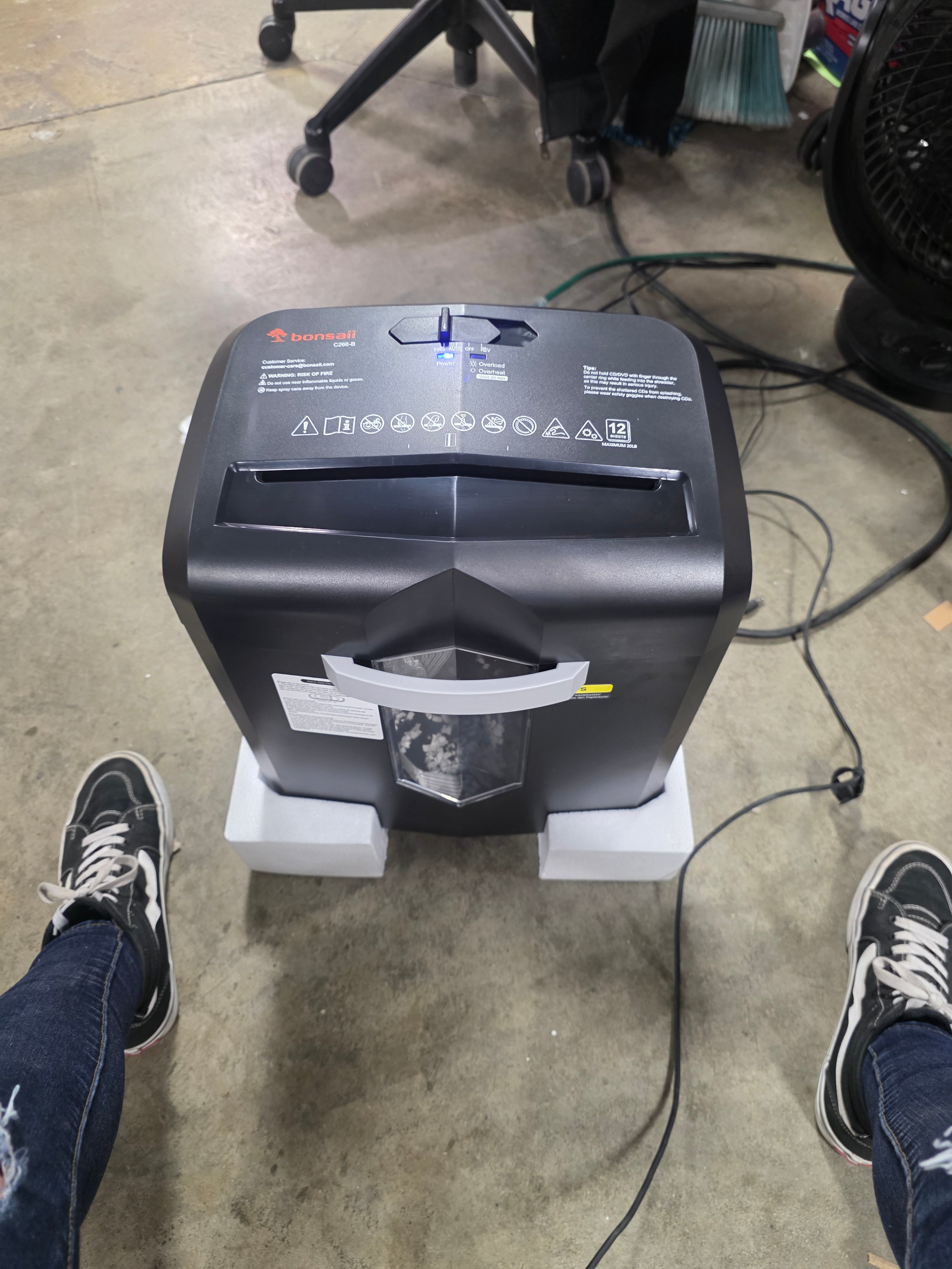 12-Sheet Micro Cut Shredder