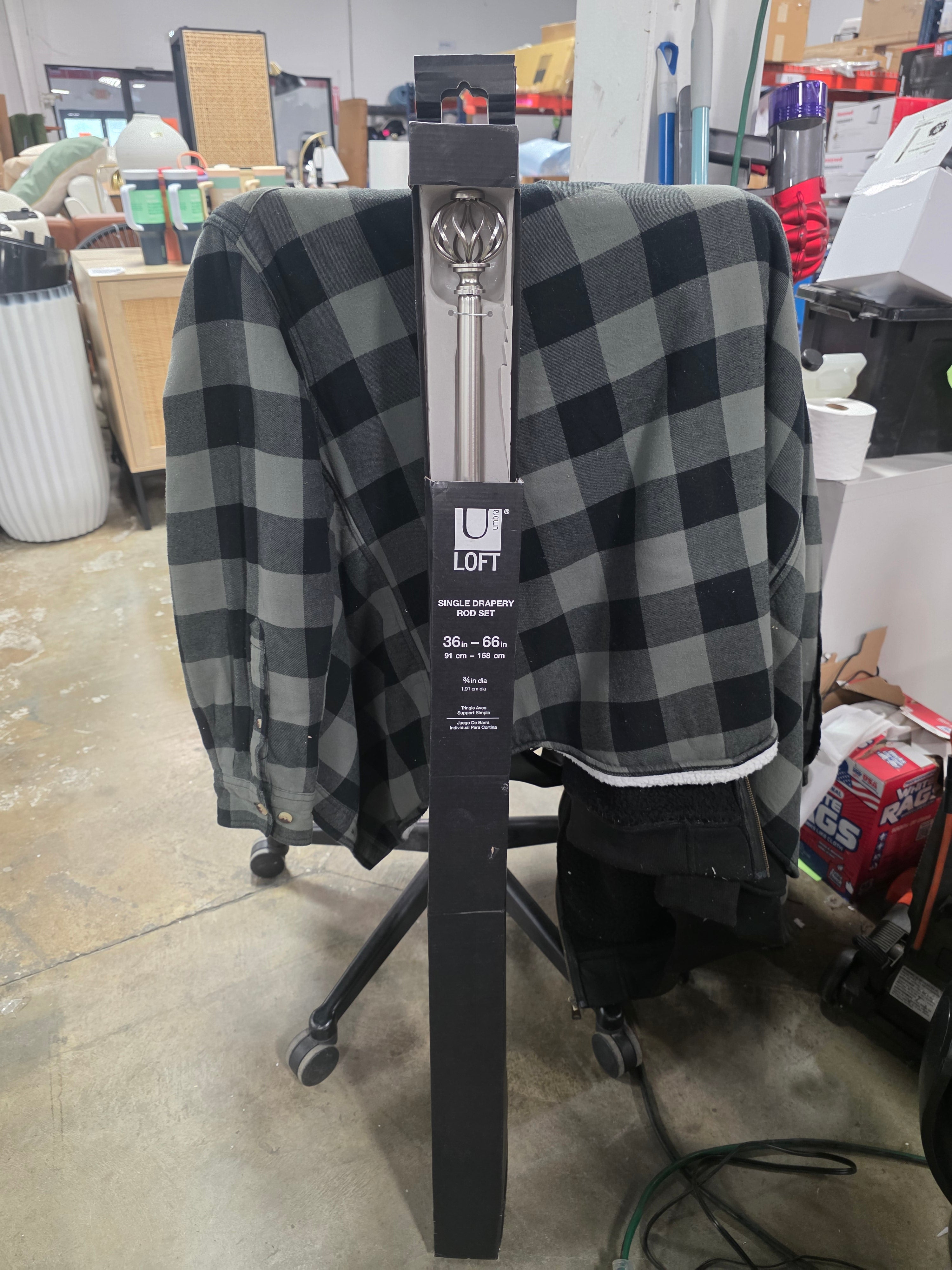 Cagio Curtain Rod - Matte Nickel