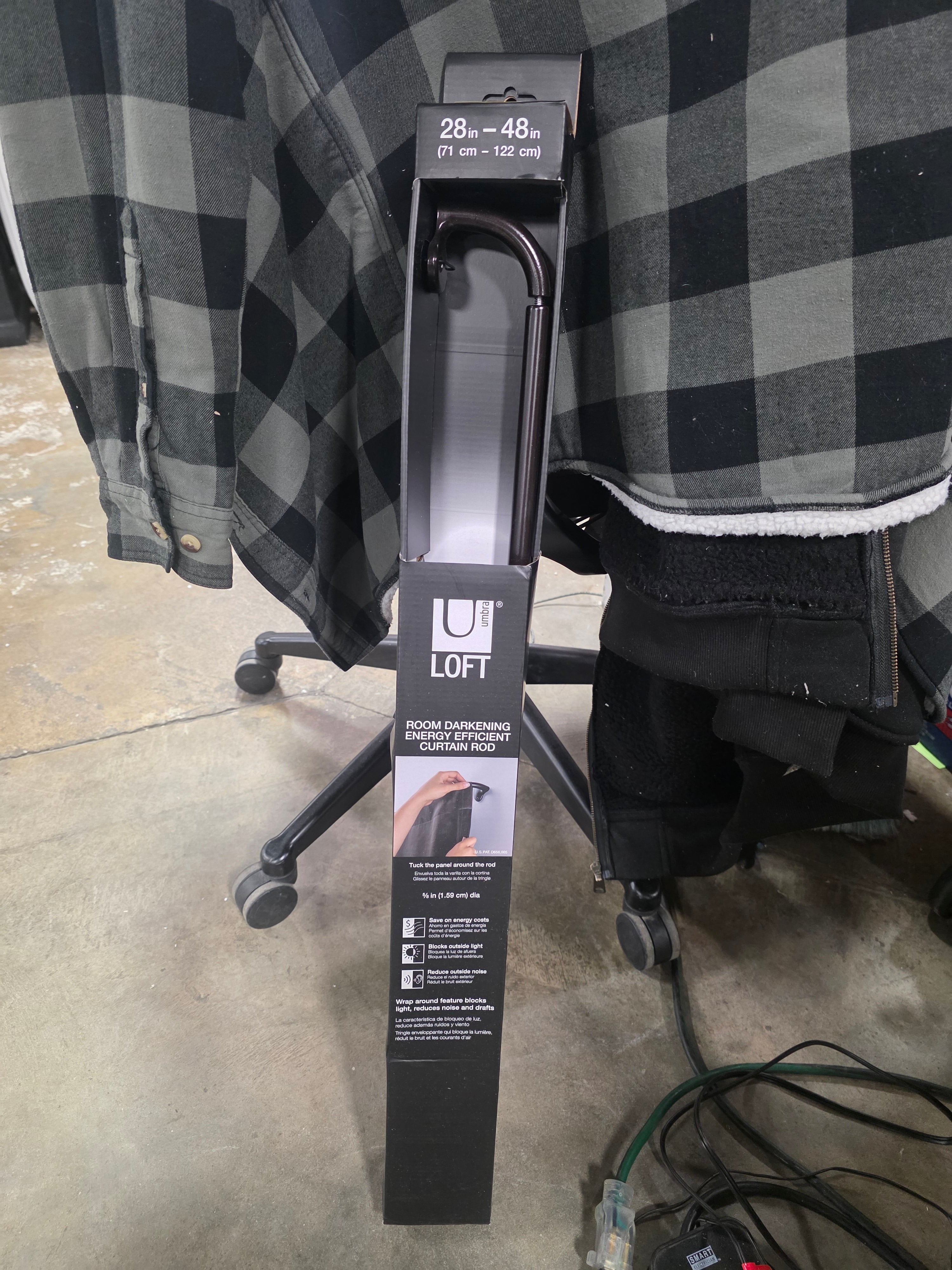 Room Darkening Curtain Rod - Darjeeling Bronze