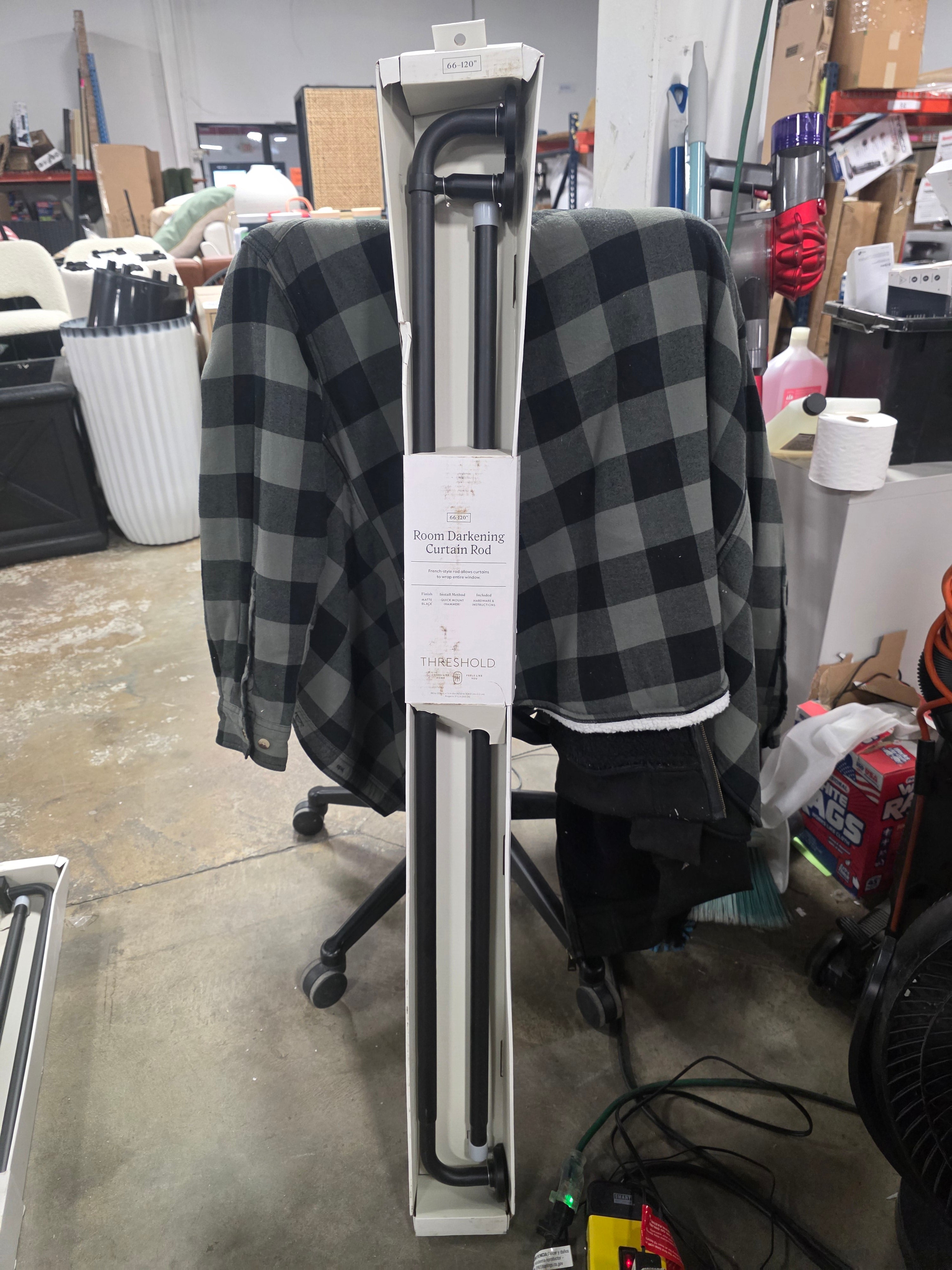 Blackout Rounded Curtain Rod