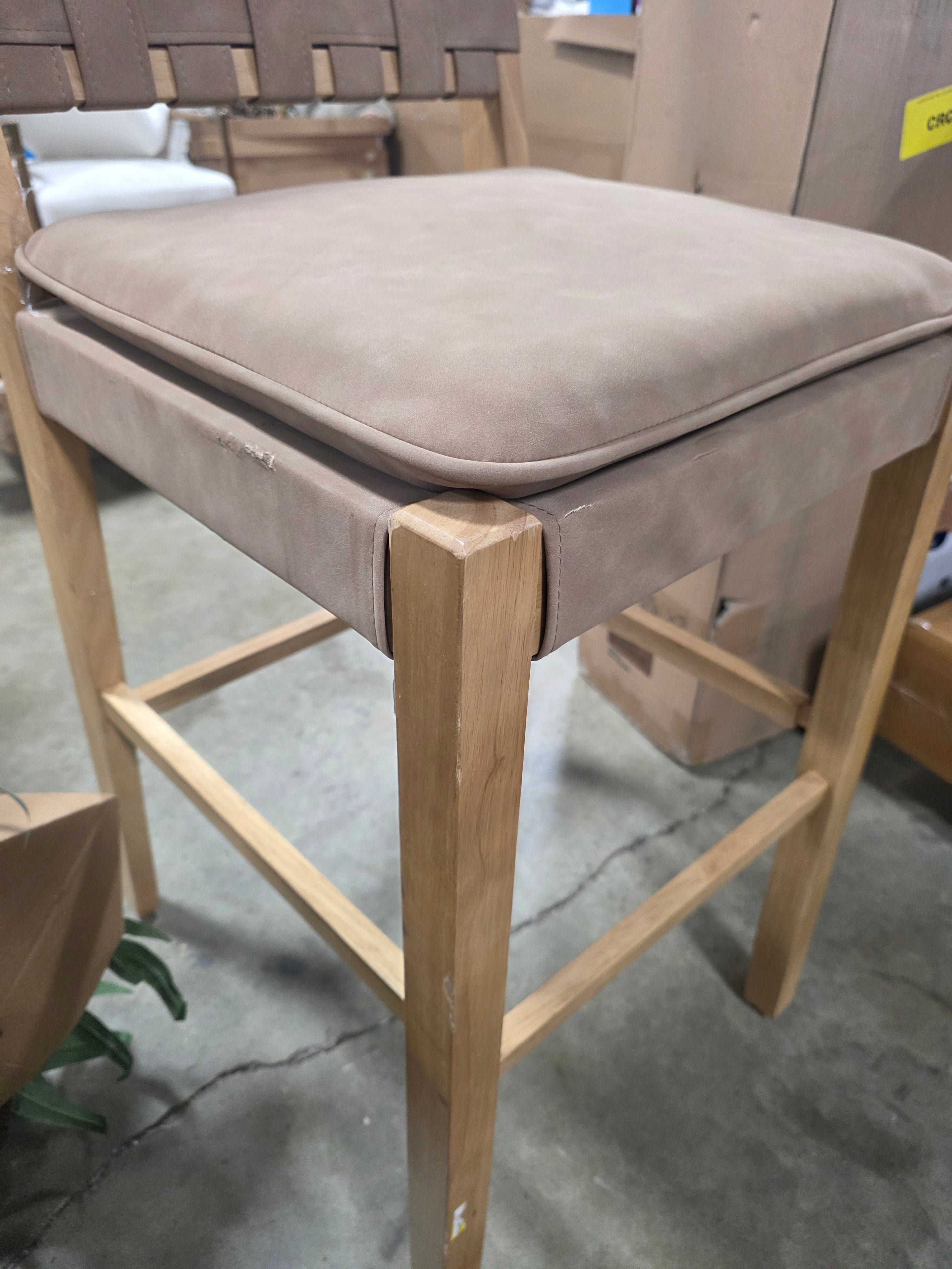 Upholstered Stool 1-Piece