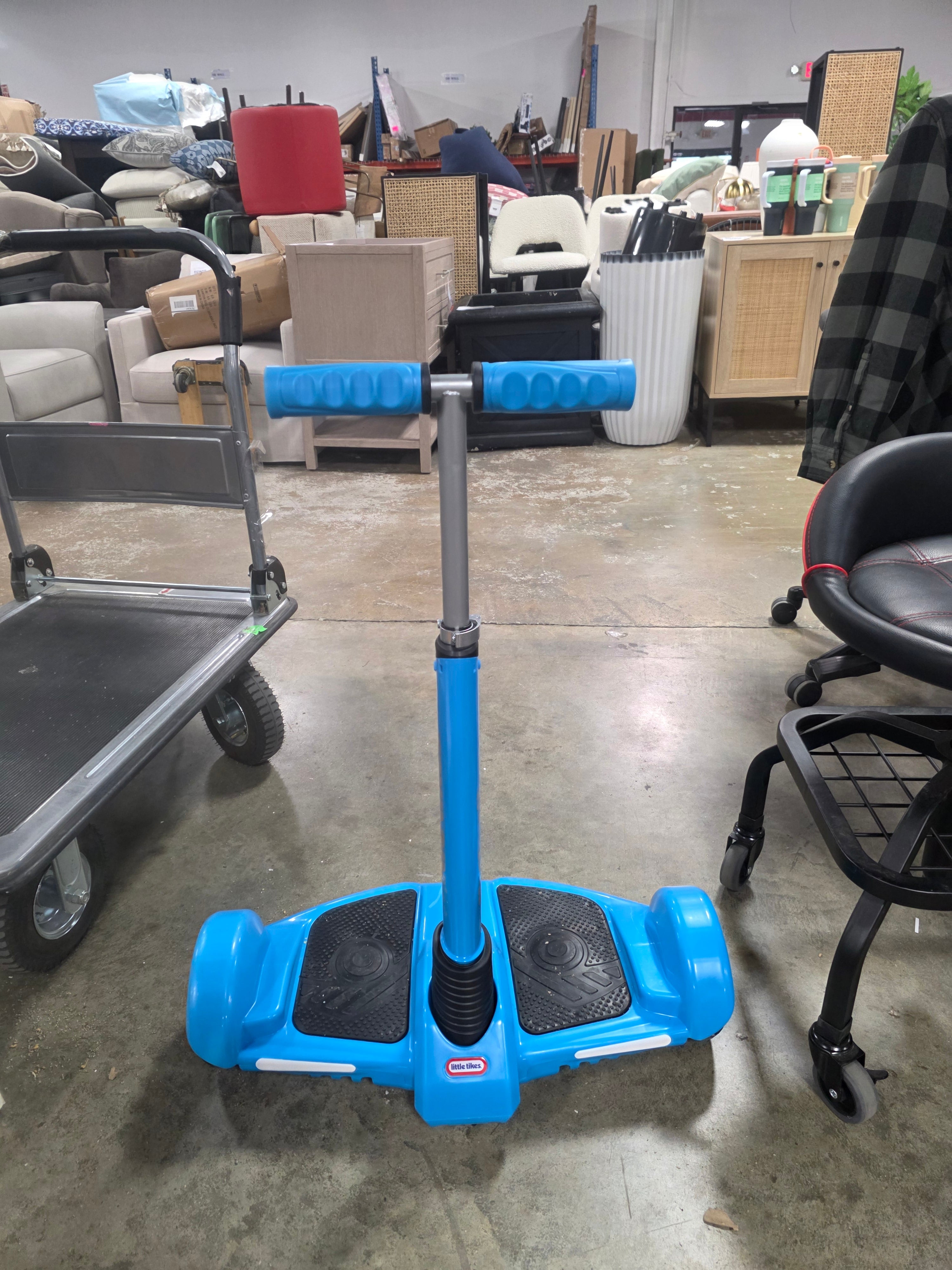 Lean to Turn Electric Scooter - Blue