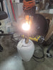 Ceramic Table Lamp Cream - NO SHADE