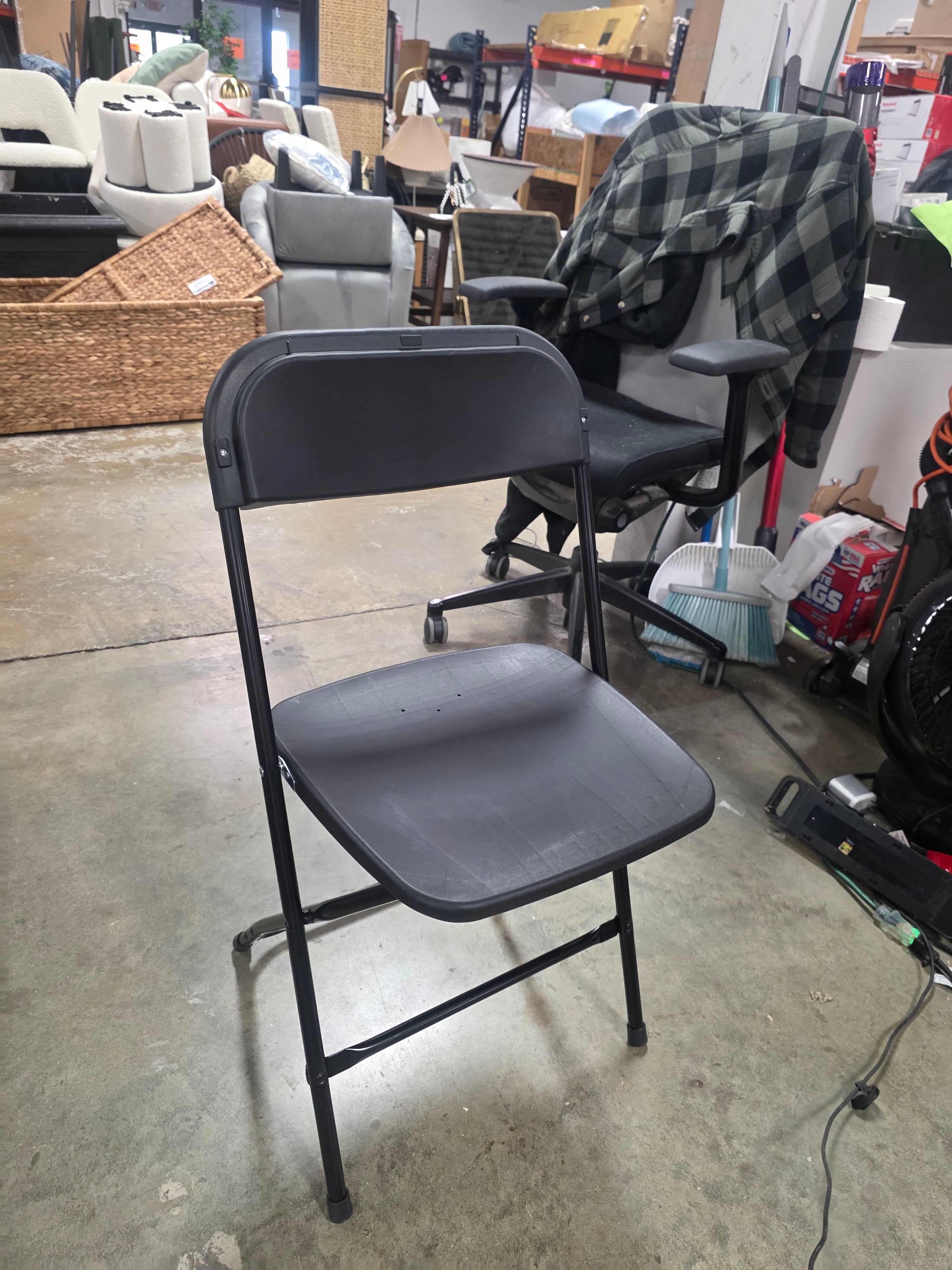 4 Pack Indoor Outdoor Events Seats Black