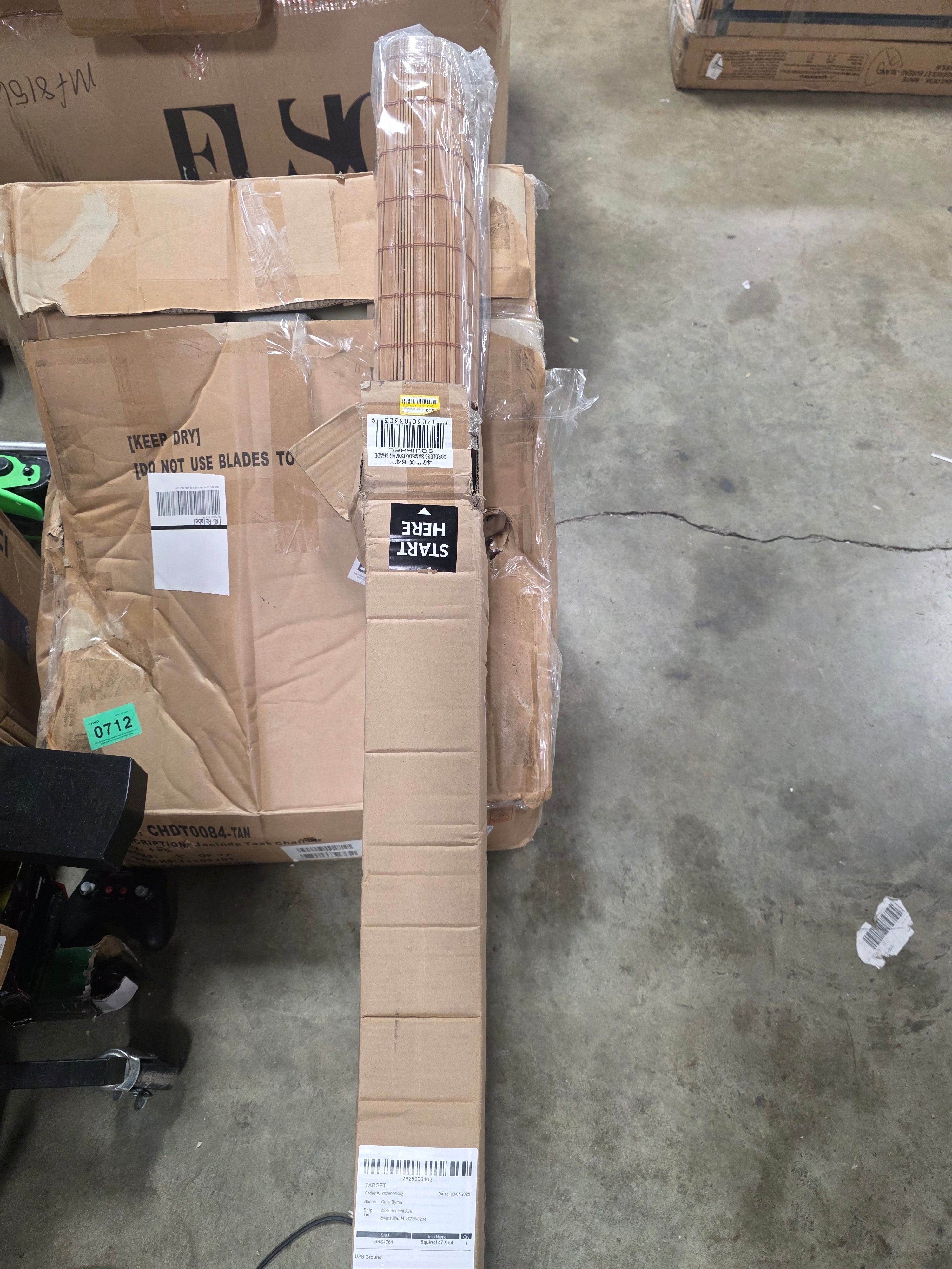 Light Filtering Bamboo Roman Shade