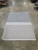 Color Block Braided Outdoor Area Rug Ivory - 5'x7'