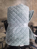 Luxe Diamond Stitch Velvet Quilt Full/Queen