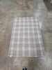 Cottonwood Handwoven Plaid Wool/Cotton Area Rug 5'x7'