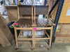Ceylon Woven and Wood Barstool