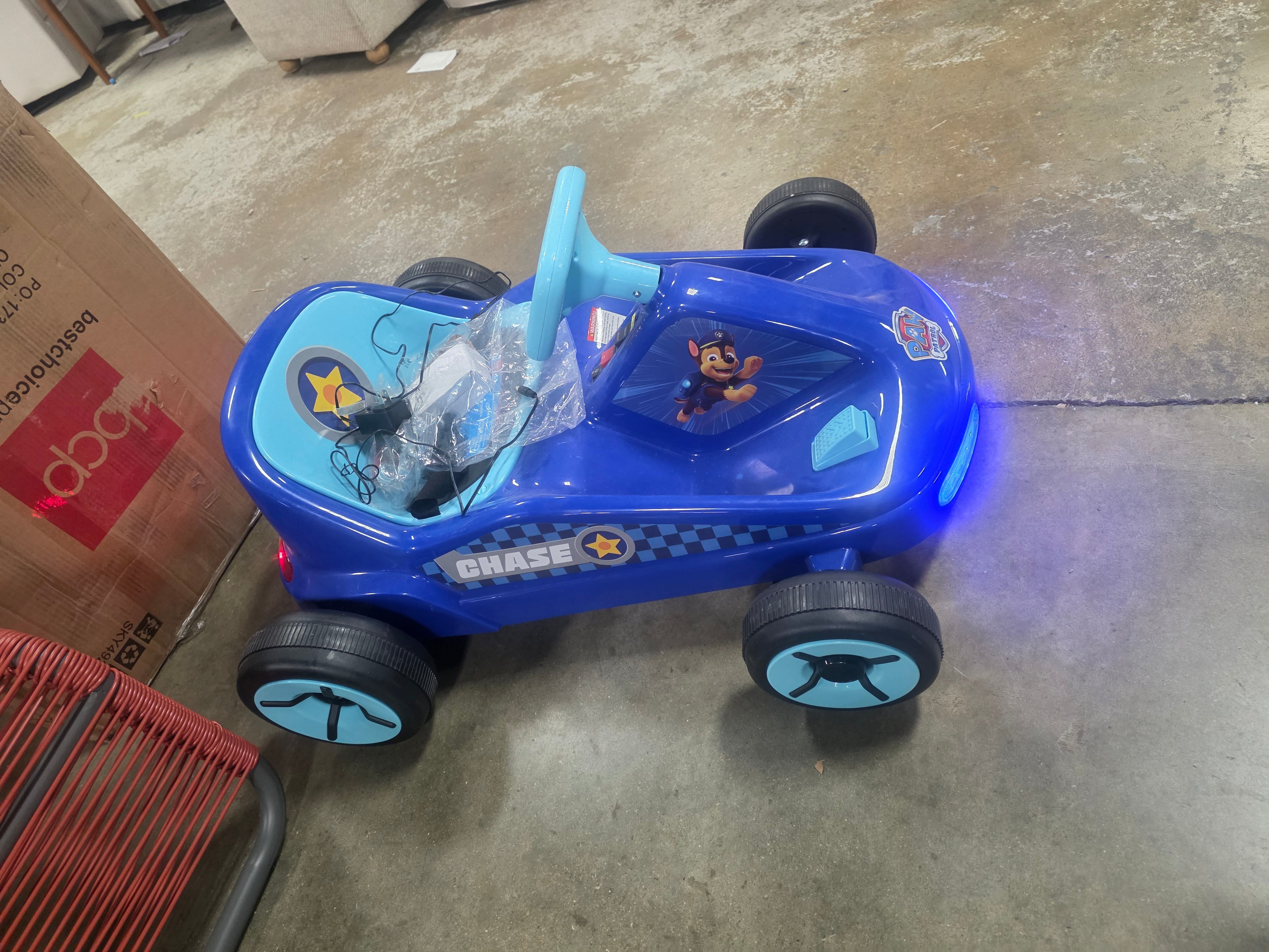 Electric Go Kart for Kids with Lights, Remote Control, Seat Belt, Durable Ride-On Toy