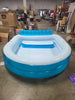 Family Pool with Bench Oval Kiddie Pool -  PVC Liner