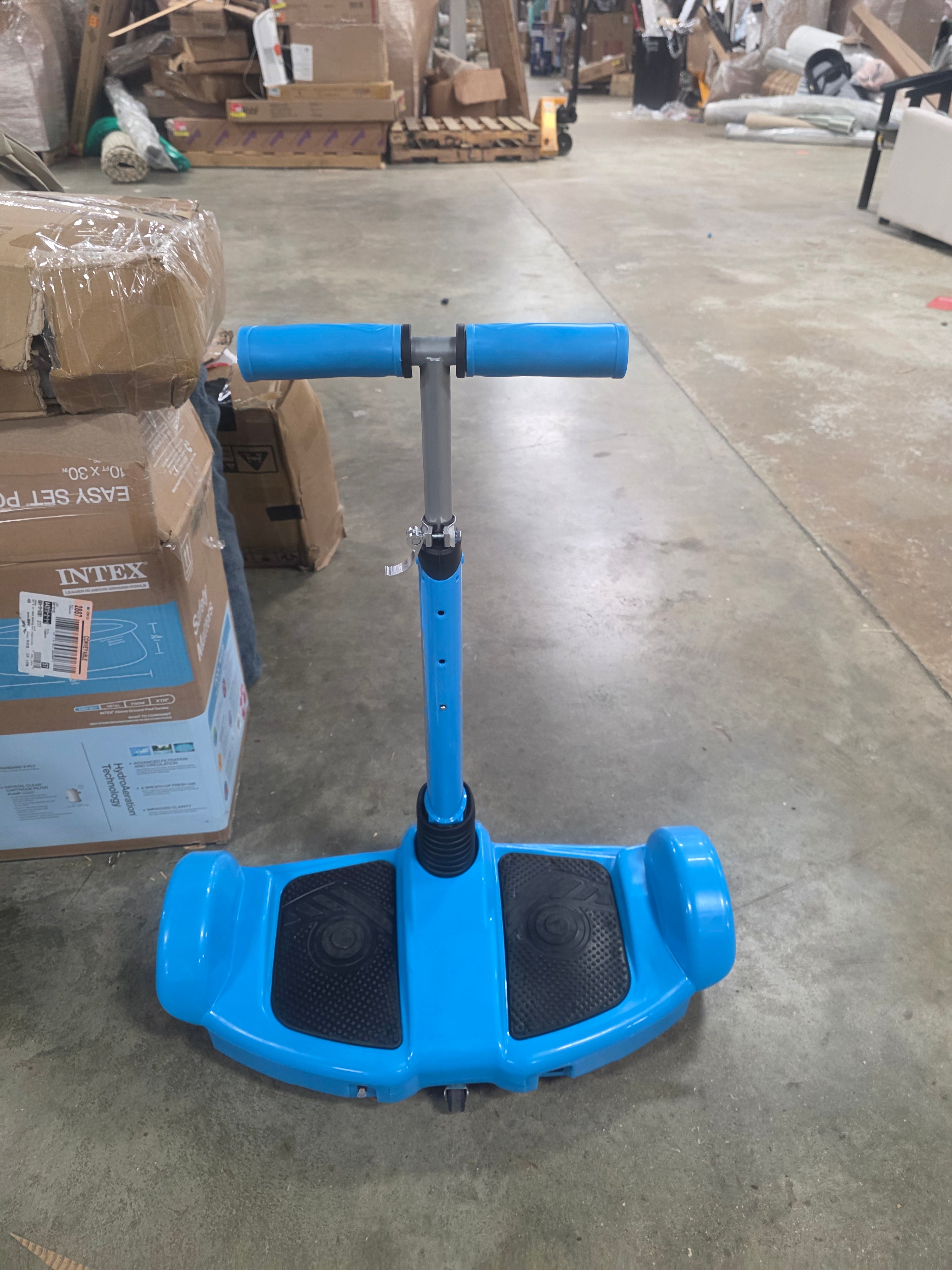 Lean to Turn Electric Scooter - Blue