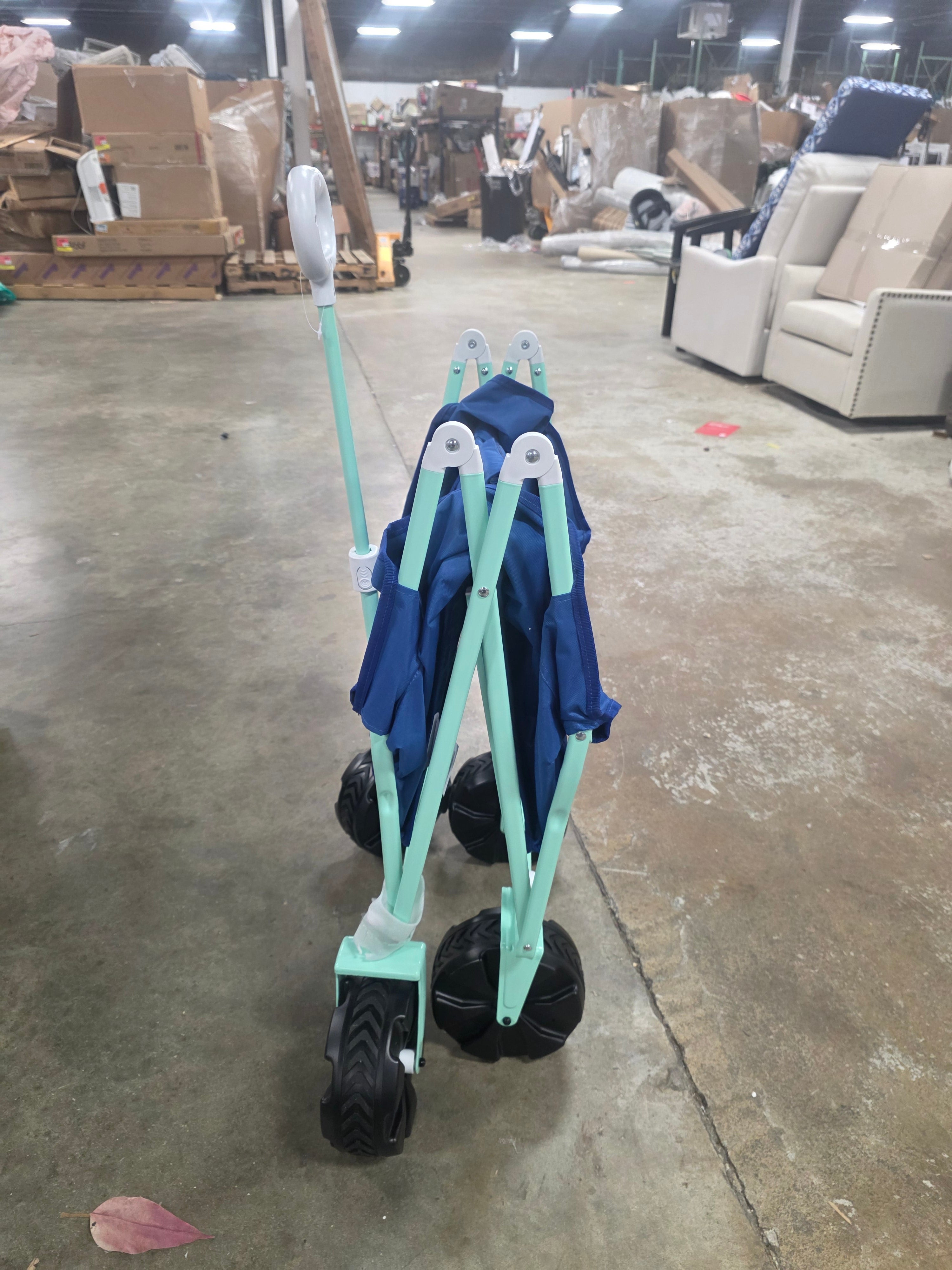 Flat Folding Wagon without Cargo Net