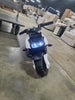 Kids Electric Motorcycle with Training Wheels - White