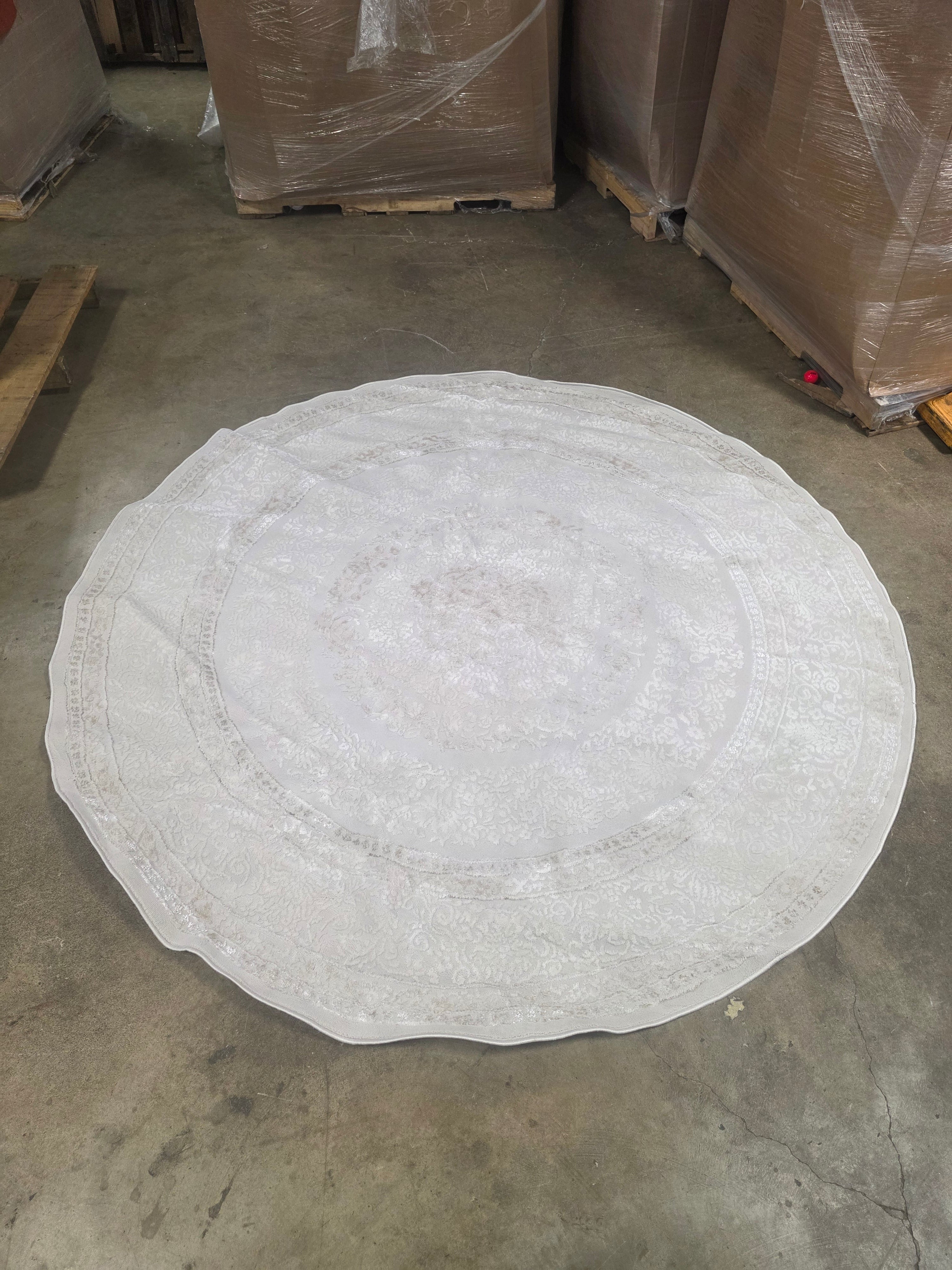 Hanna Traditional Rug 6'7"x6'7" Round