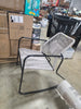 Fisher Stack & Wicker Outdoor Patio Chair, Rocking, Gray