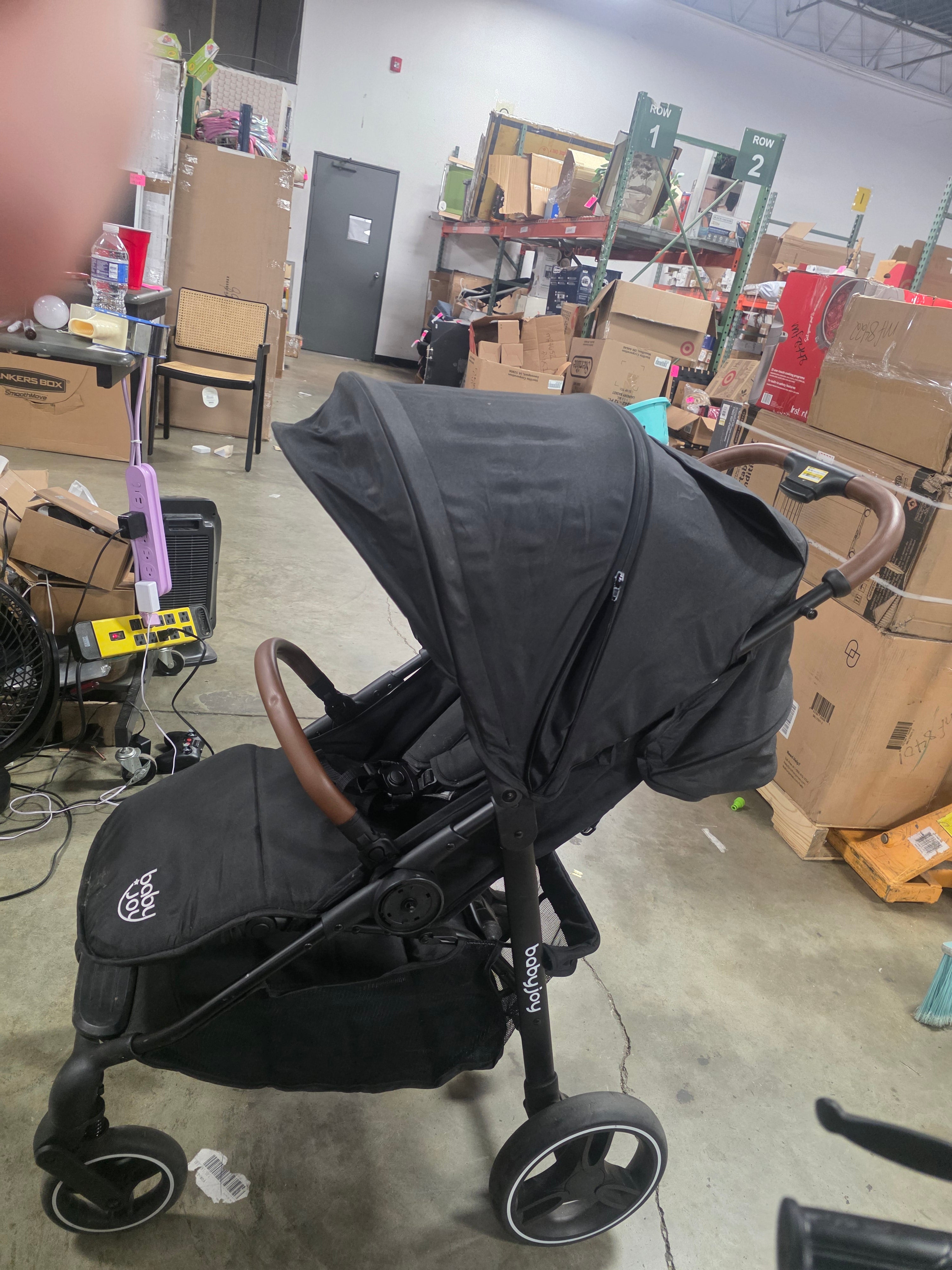 High Landscape Baby Stroller Pushchair w/ Expandable & Footmuff Canopy