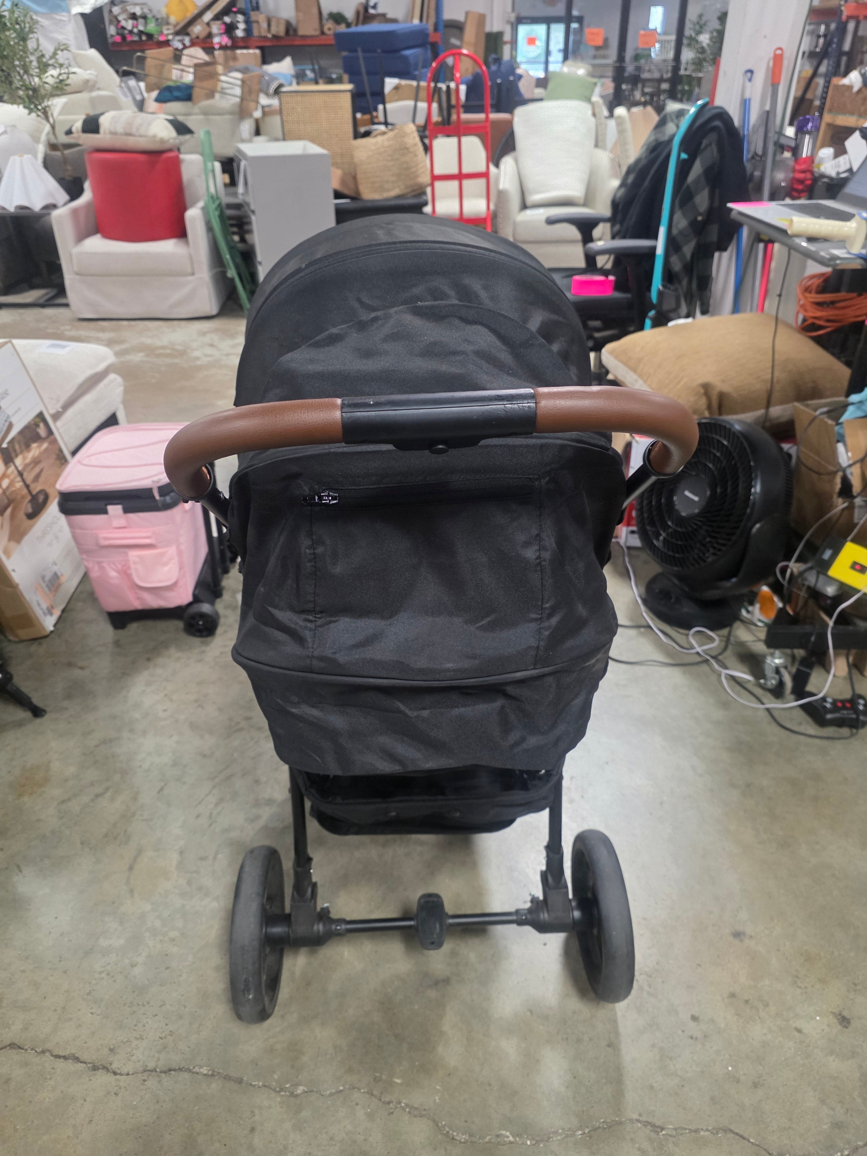 High Landscape Baby Stroller Pushchair w/ Expandable & Footmuff Canopy